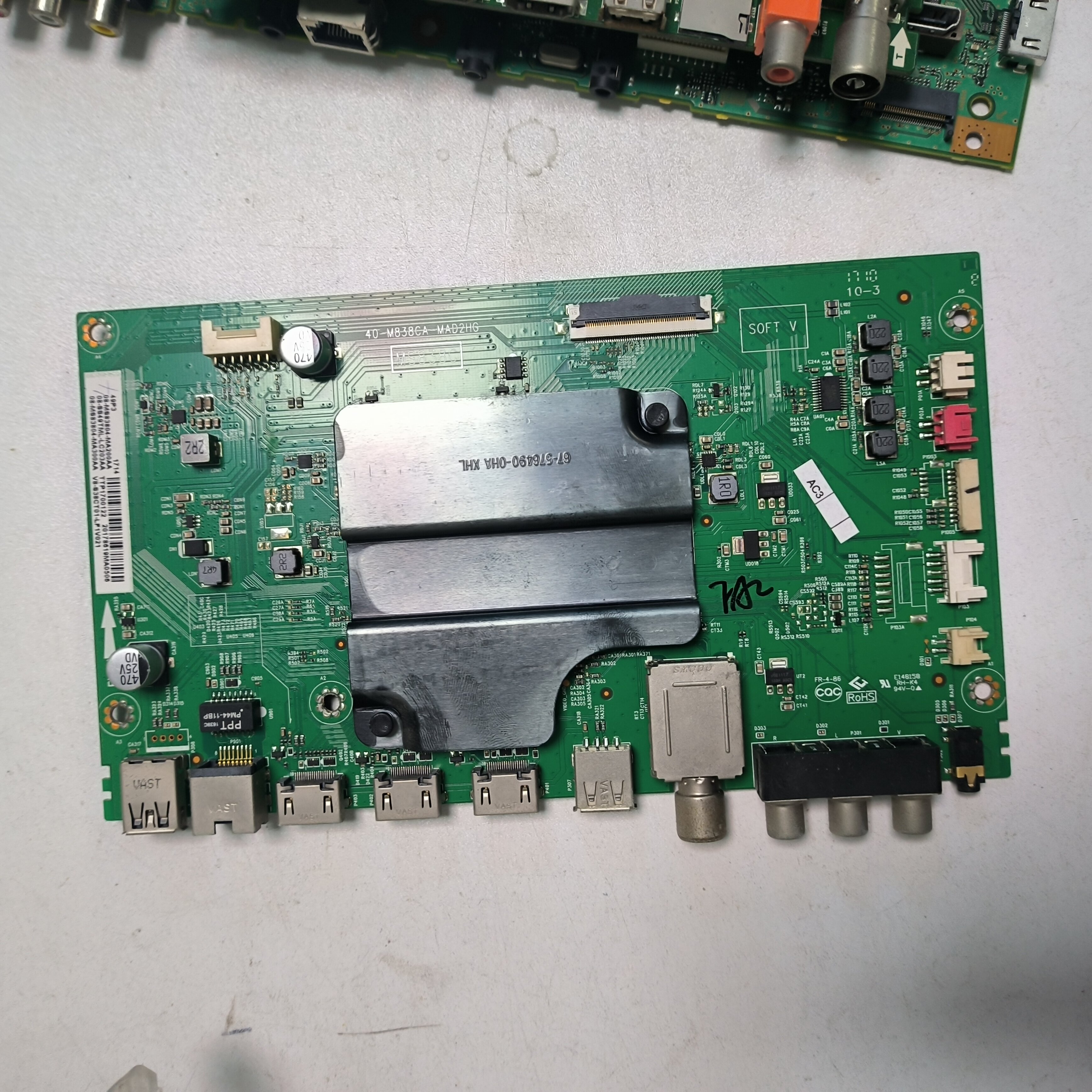 原装TCL 49P6电视机主板40-M838CA-MAD2HG屏LVU490ND1L现货