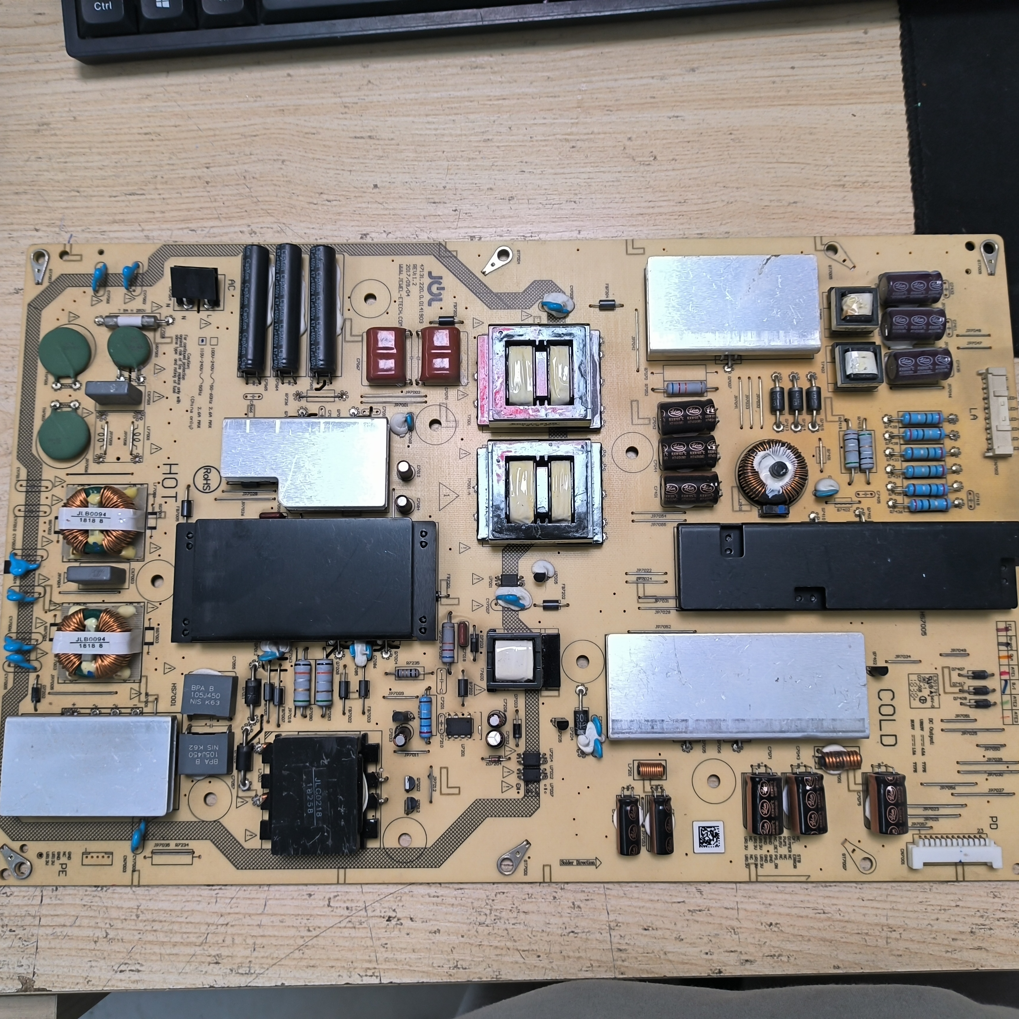 原装夏普LCD-70SU575A 70MY5100电源板RUNTKB626WJQZ