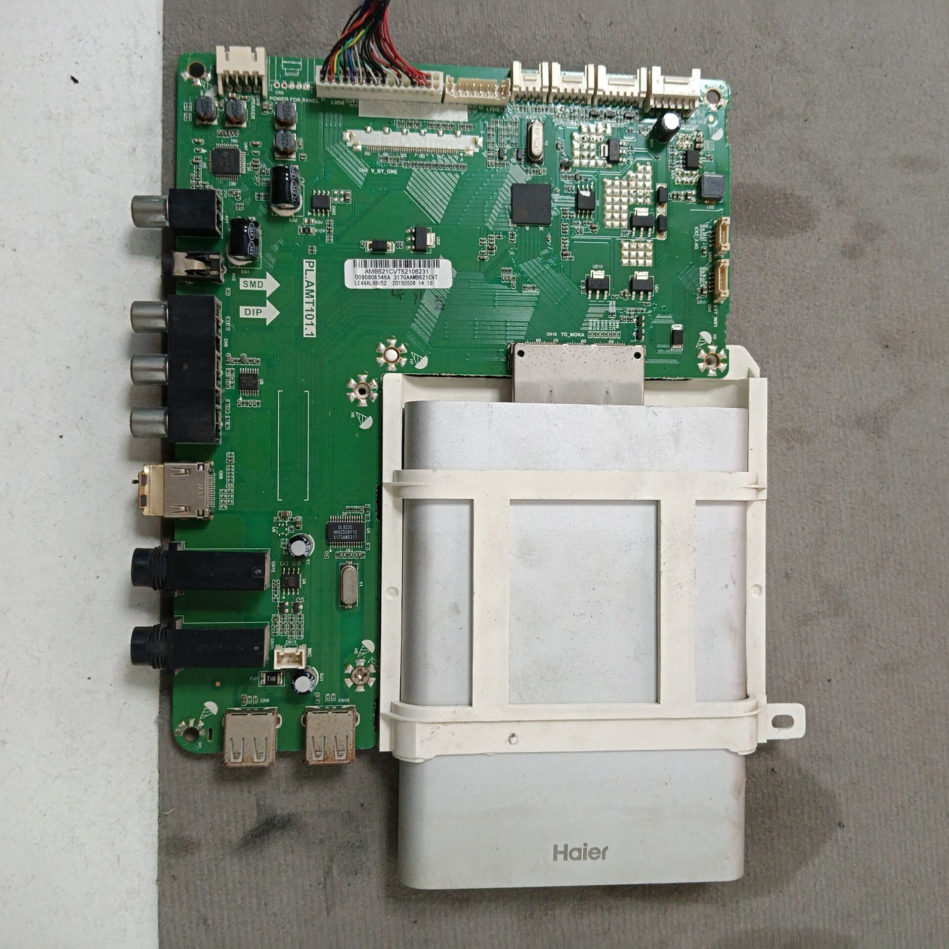 海尔LE48AL88U52主板PL.AMT101.1 屏LSC480HN10