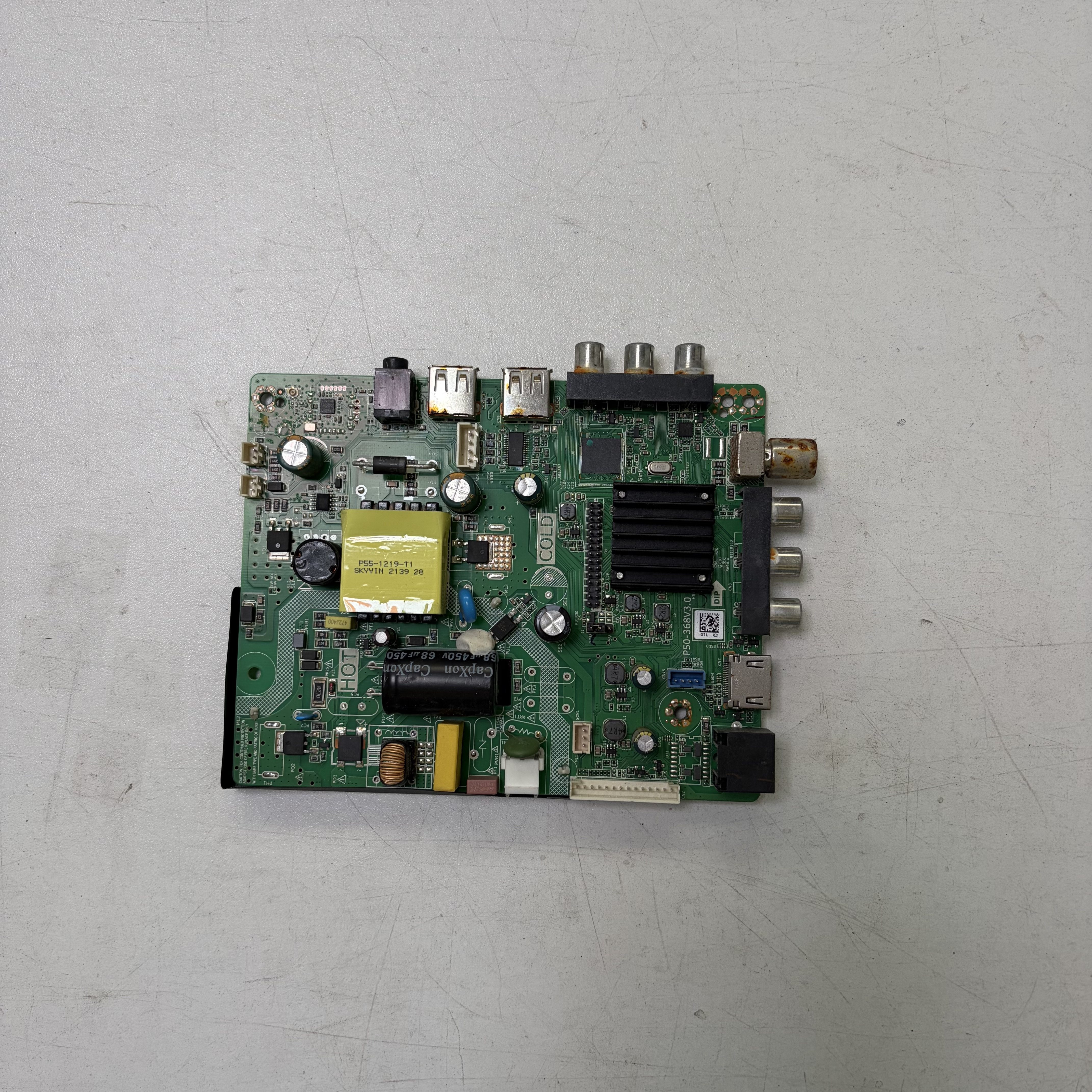 电视网络三合一 驱动主板 P50-368V3.0 测好发货