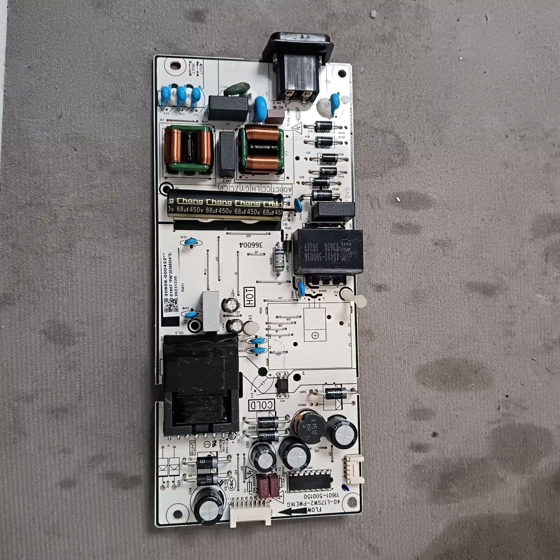 TCL 65T5K 65S11H 50T8H电源板40-L17SW2-PWE1XG 30805-000440