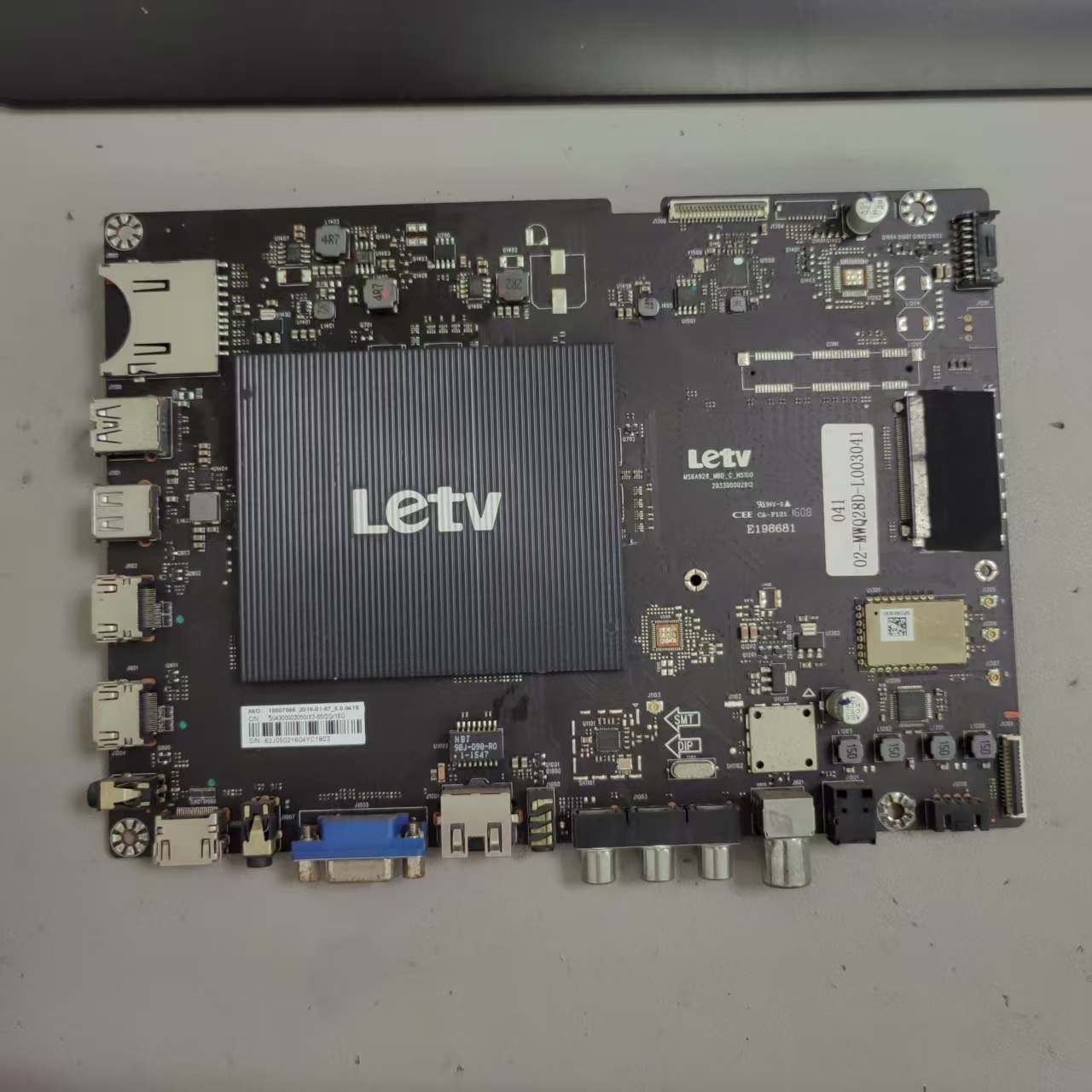 乐视L553C1主板203300002912 MS6A928_MBD_C_H5100配屏LVU550CSDX