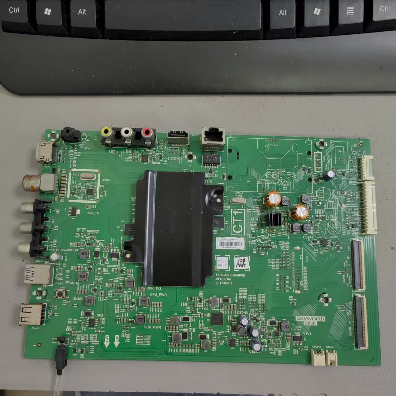 创维55V7主板5800-A8H520-0P00屏RDL550WY LD0-70F