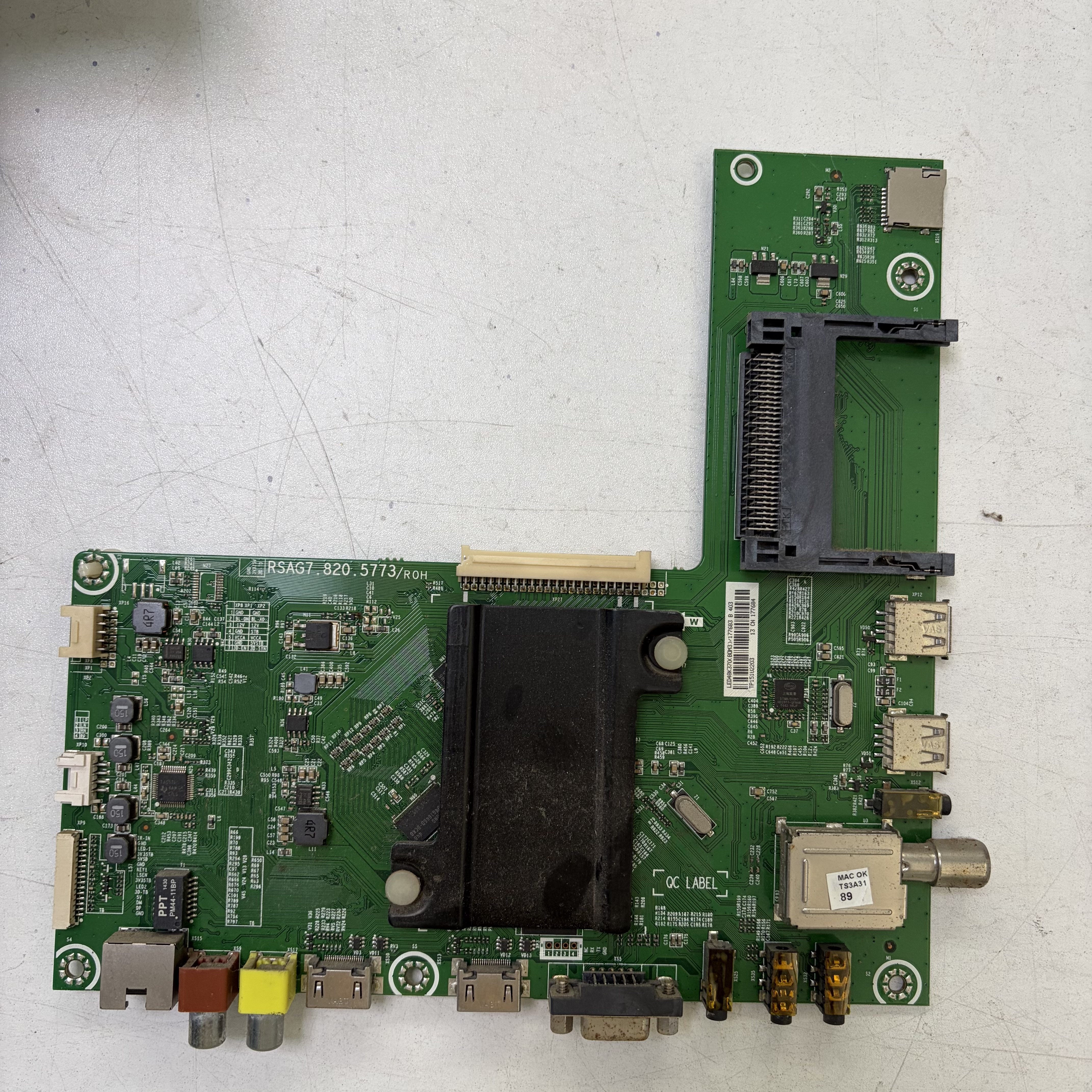原装拆机 海信LED48K370 主板RSAG7.820.5773 屏HE480HF-B31