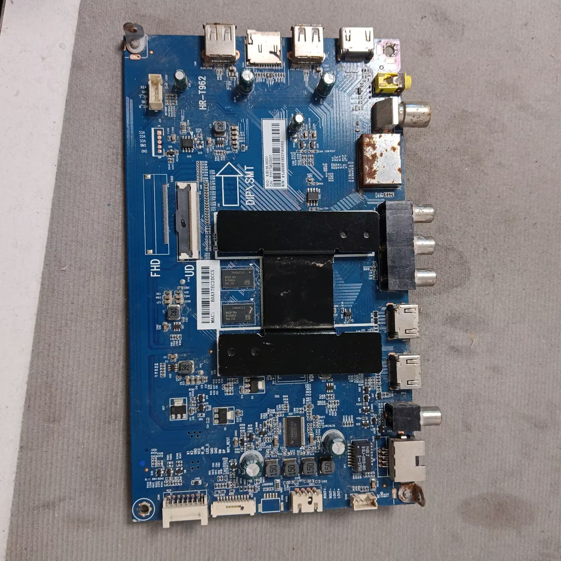 海尔LS65AL88K88 主HR-T962 0091802191屏LSC650FN05-W