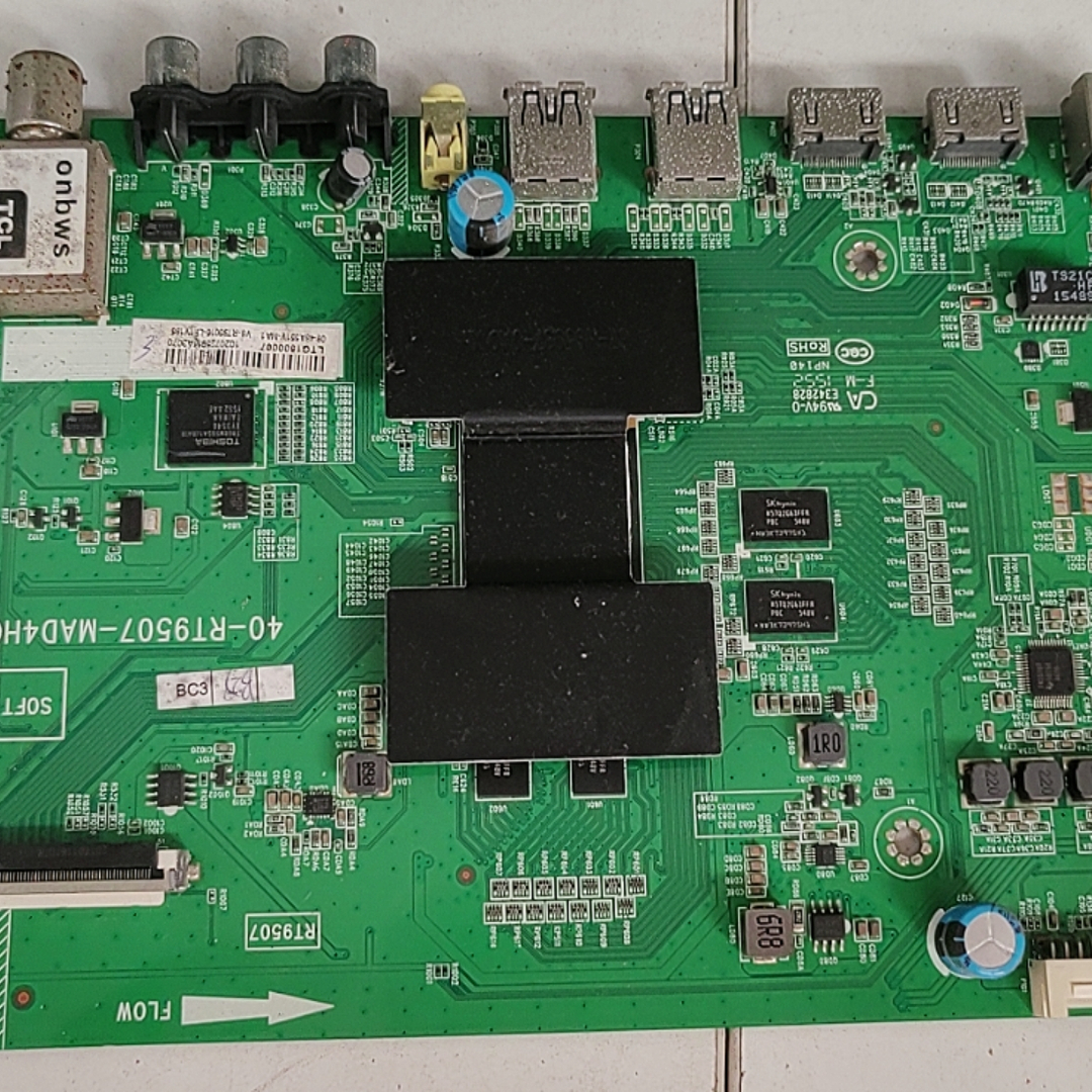 TCL B48A858U主板40-RT9507-MAD4HG屏LVU480SS0T E2