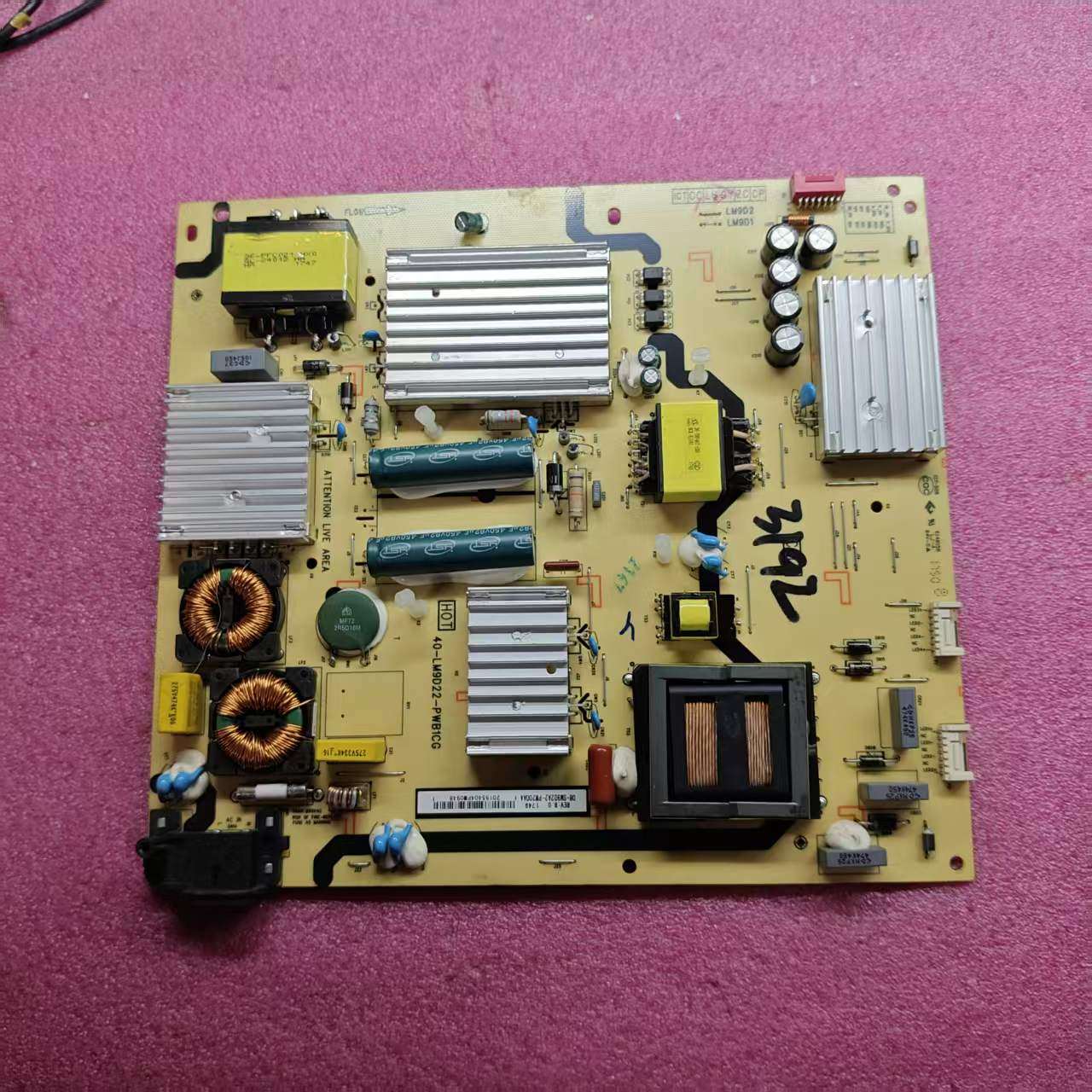 成色好 原装L55P1-CUD D55A9C L55A980CUD电源板40-LM9D22-PWB1CG