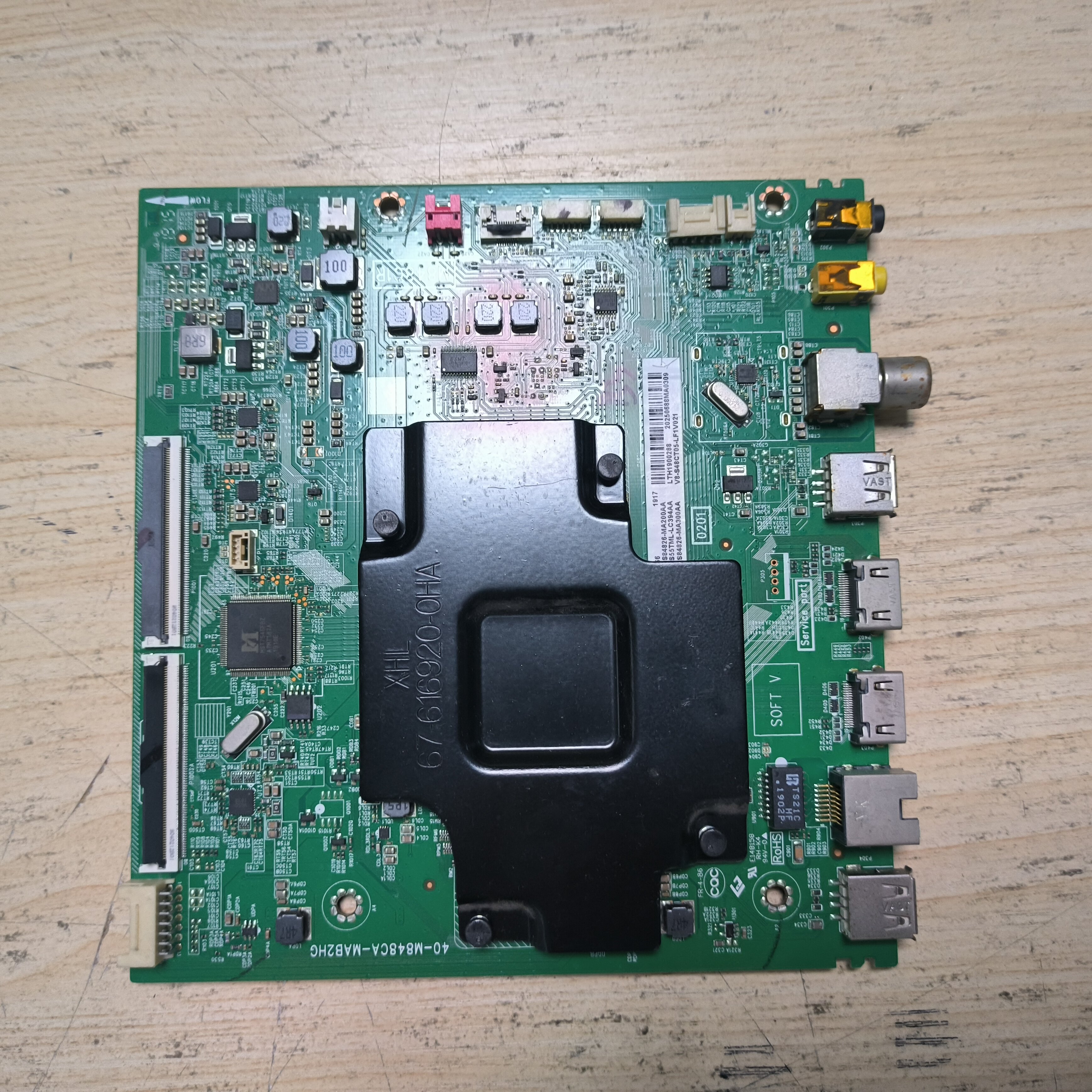 原装TCL 55C66主板40-M848CA-MAB2HG屏LVU550NEBL CD9W28