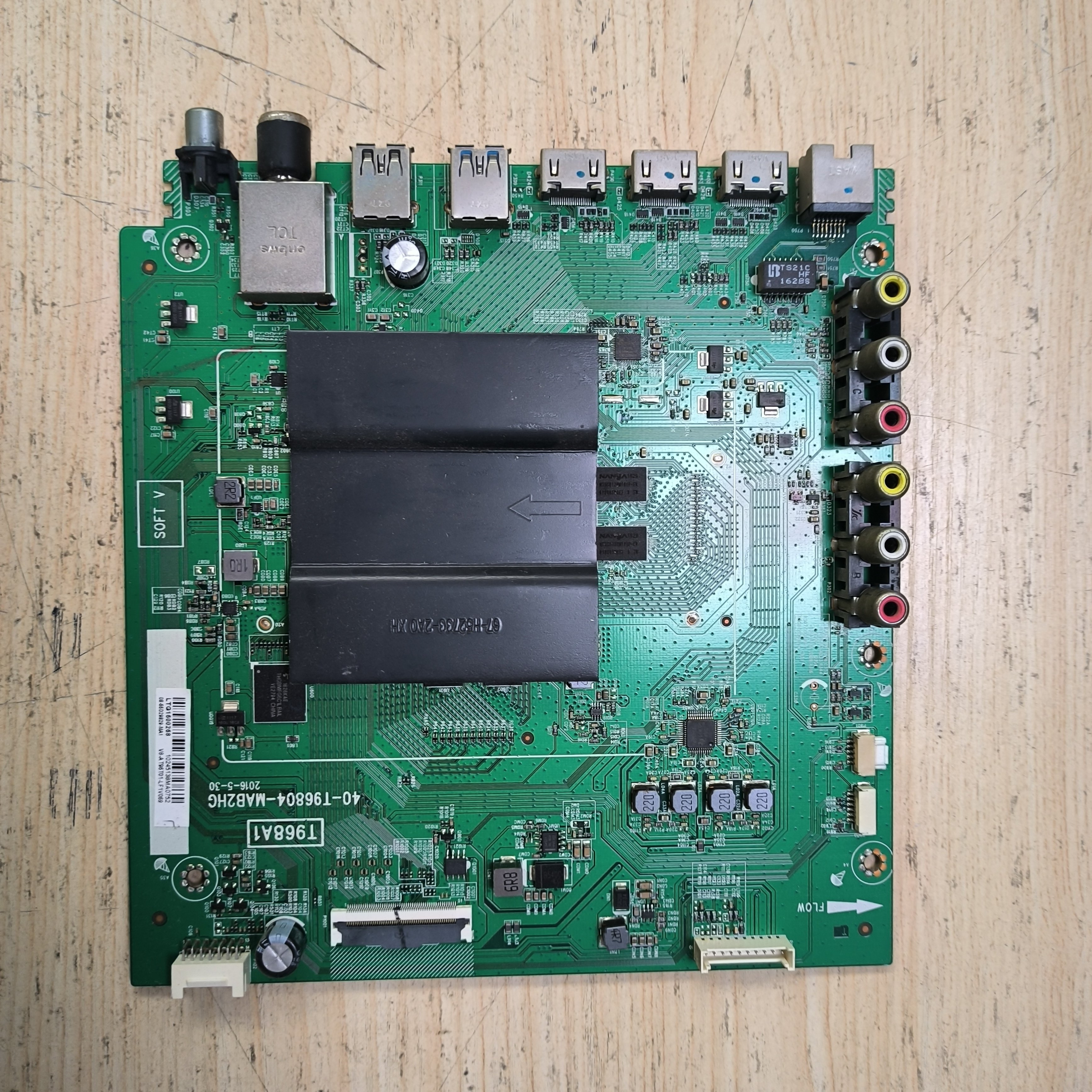 原装TCL L55P2-UD主板40-T96804-MAB2HG 屏LVU550CSOT