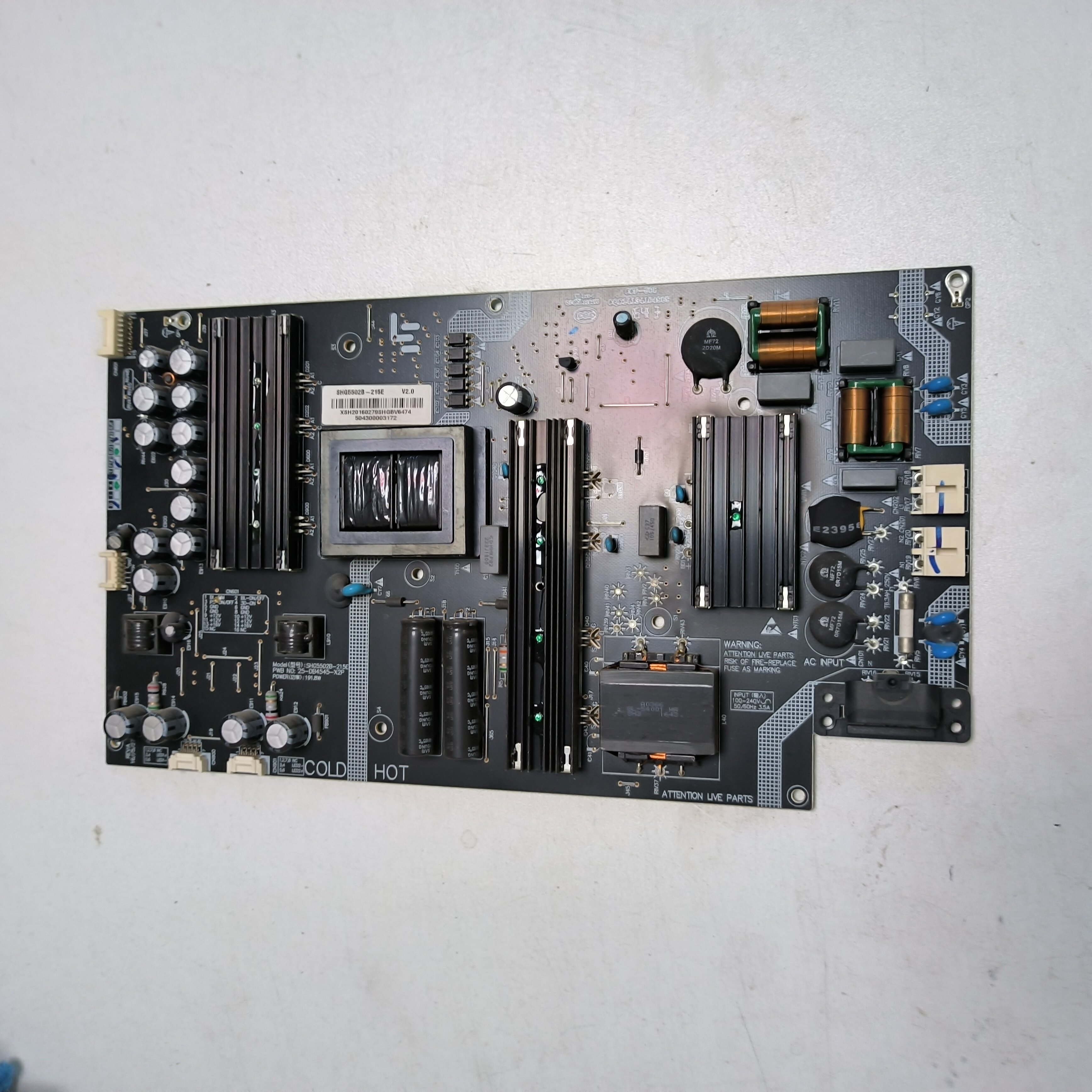 原装乐视液晶电视L554UCNN电源板SHG5502B-215E