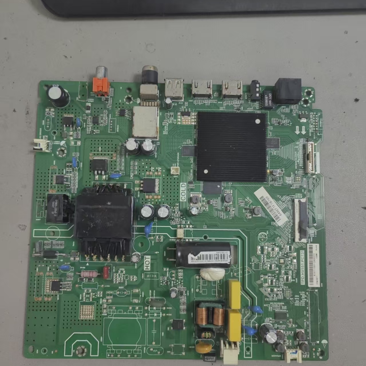 海信 HZ55E3D-M 主板 TPD.HV551.PC731 屏 HD550X1U82-T1