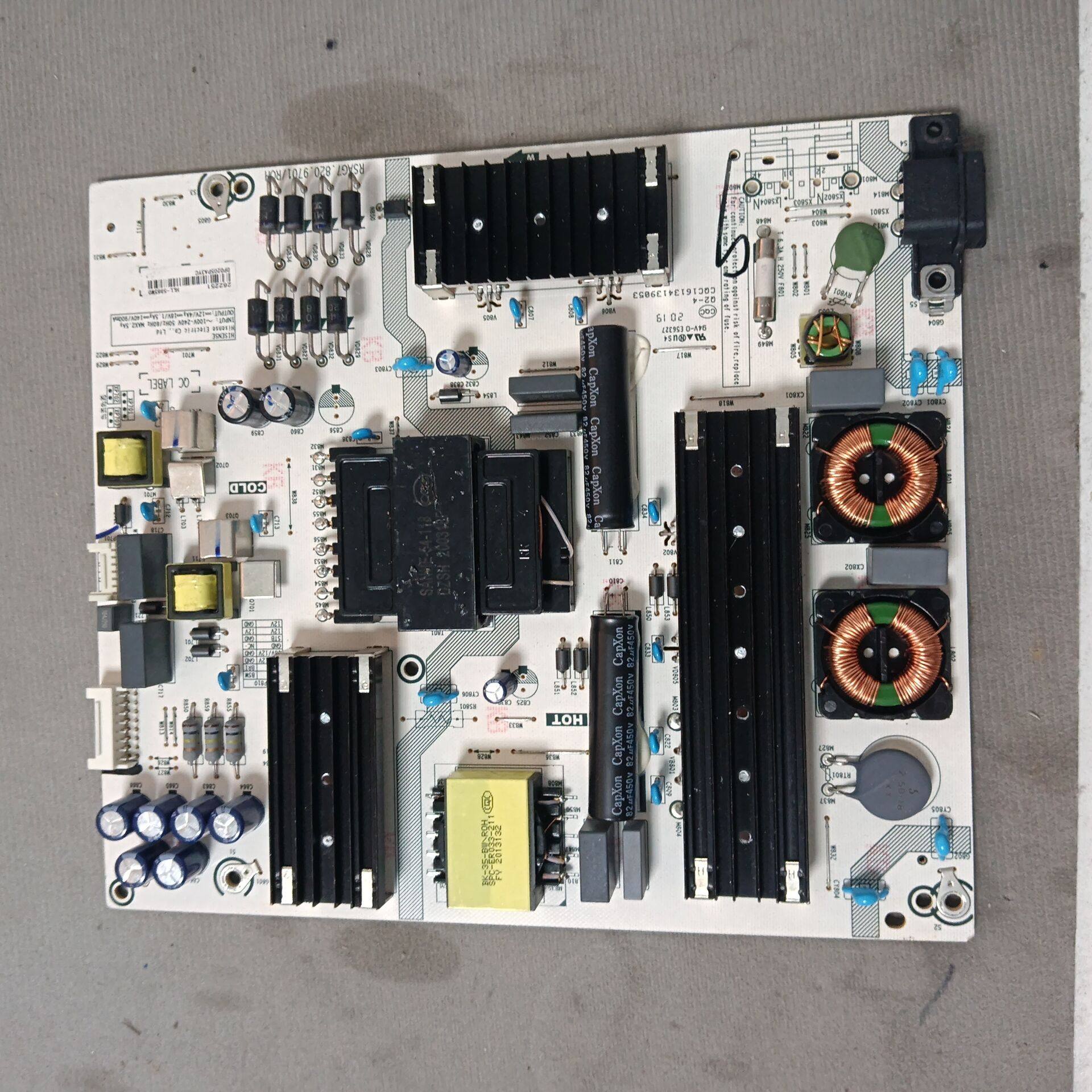 海信70V1F-S 75E3F 70E3D  70E3D-PRO电源板RSAG7.820.9701