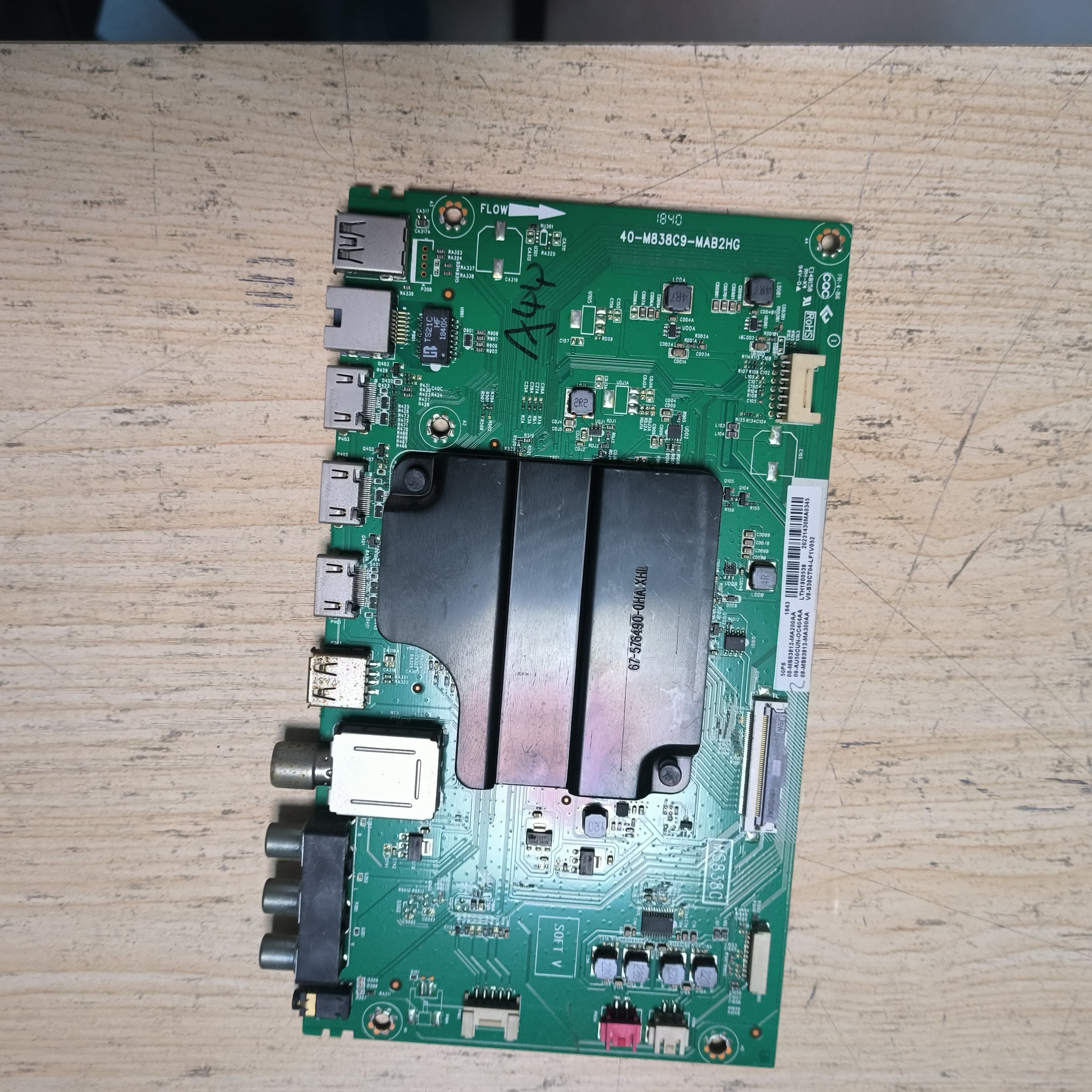 TCL 50P6主板40-M838C9-MAB2HG屏LYU500NEBL