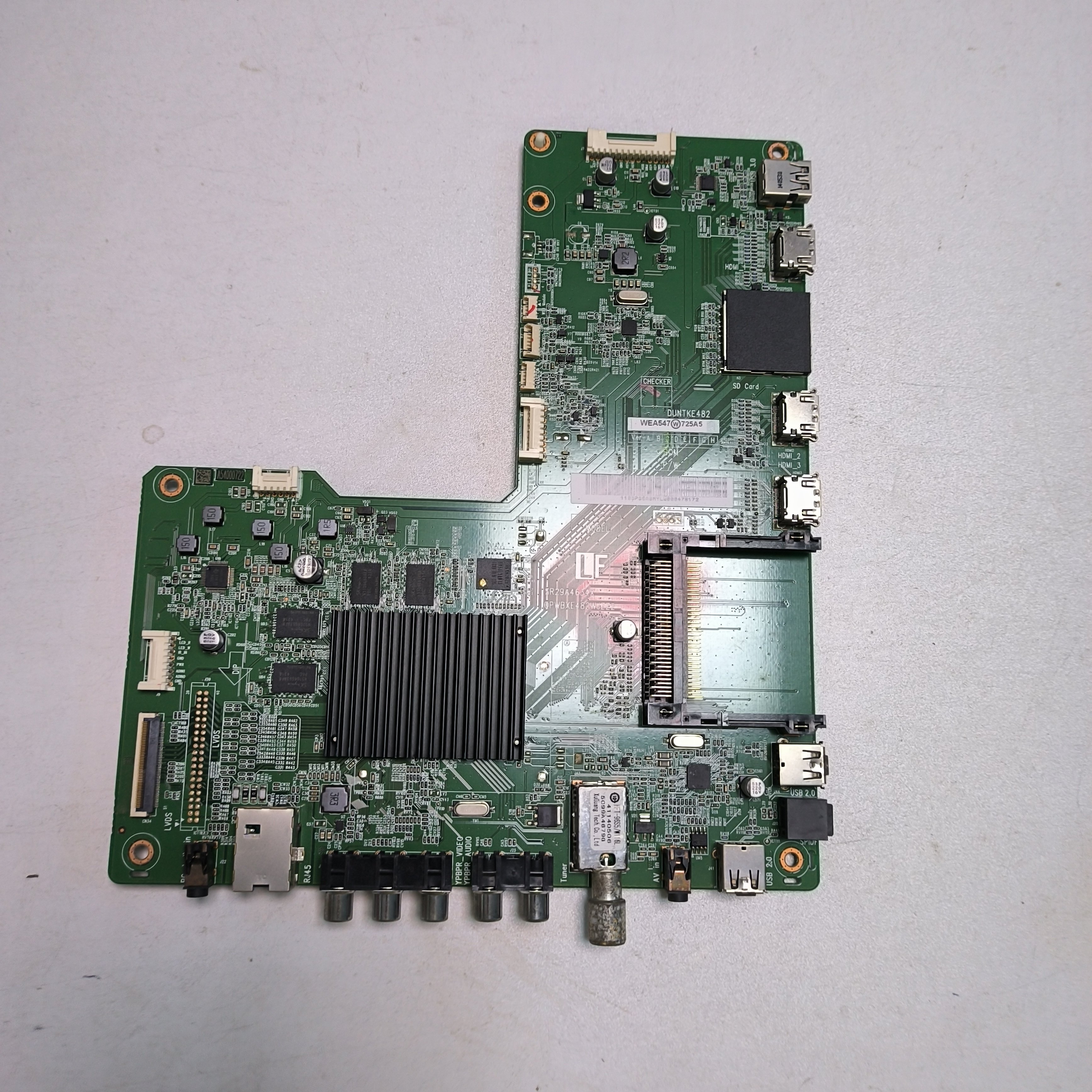 原装联想58S9电视主板QPWBXE482WJZZ2屏V580DK2-KS1