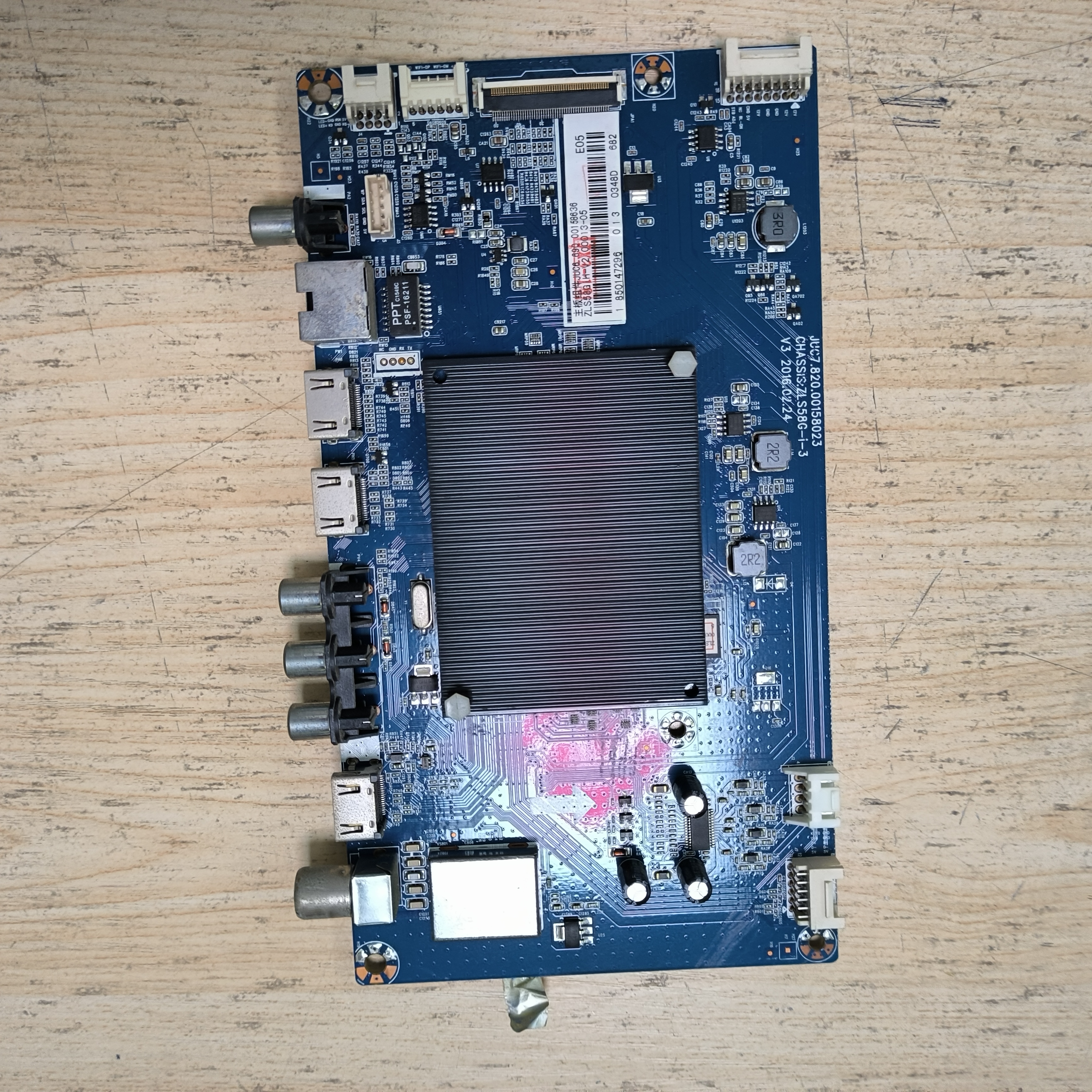 原装长虹55G6主板JUC7.820.00158023屏C550U15-E7-S