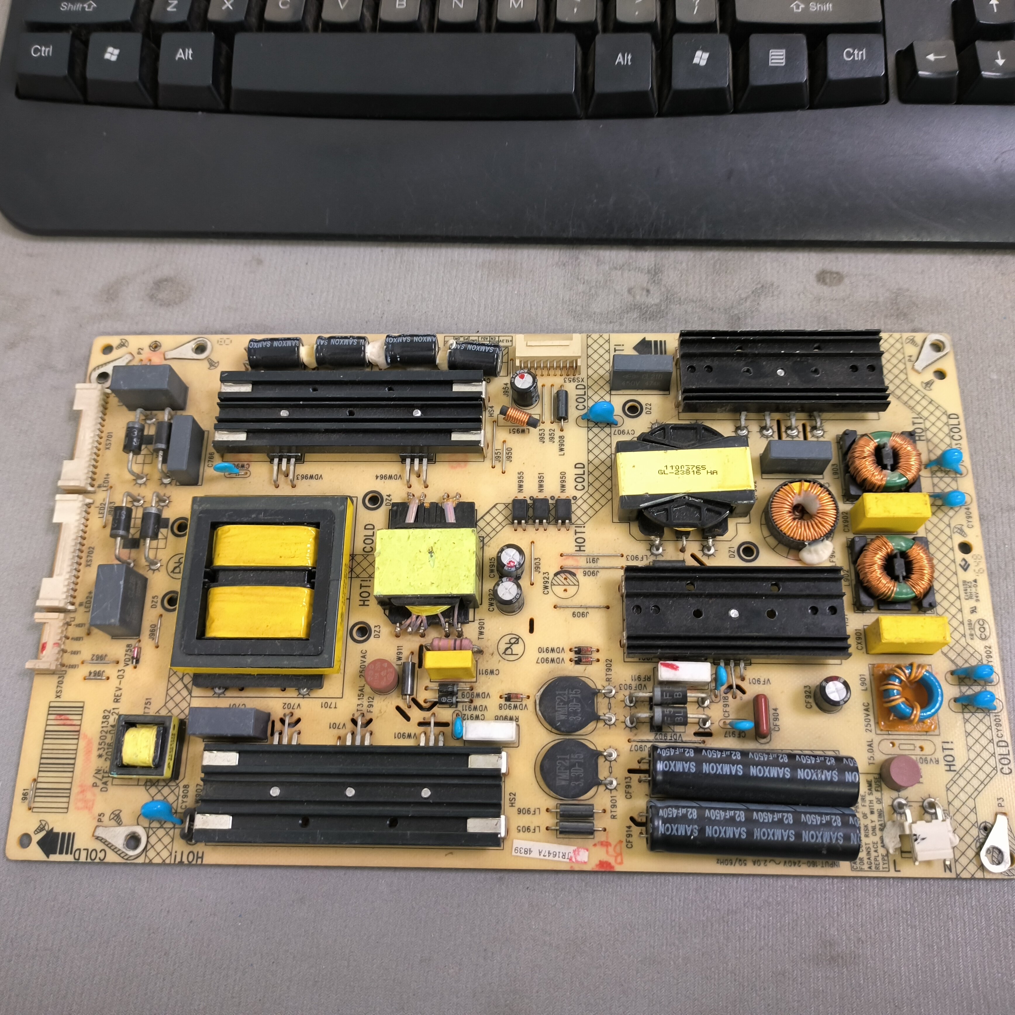 原装 康佳 QLED65X80U 电源板 35021382 - 实物图