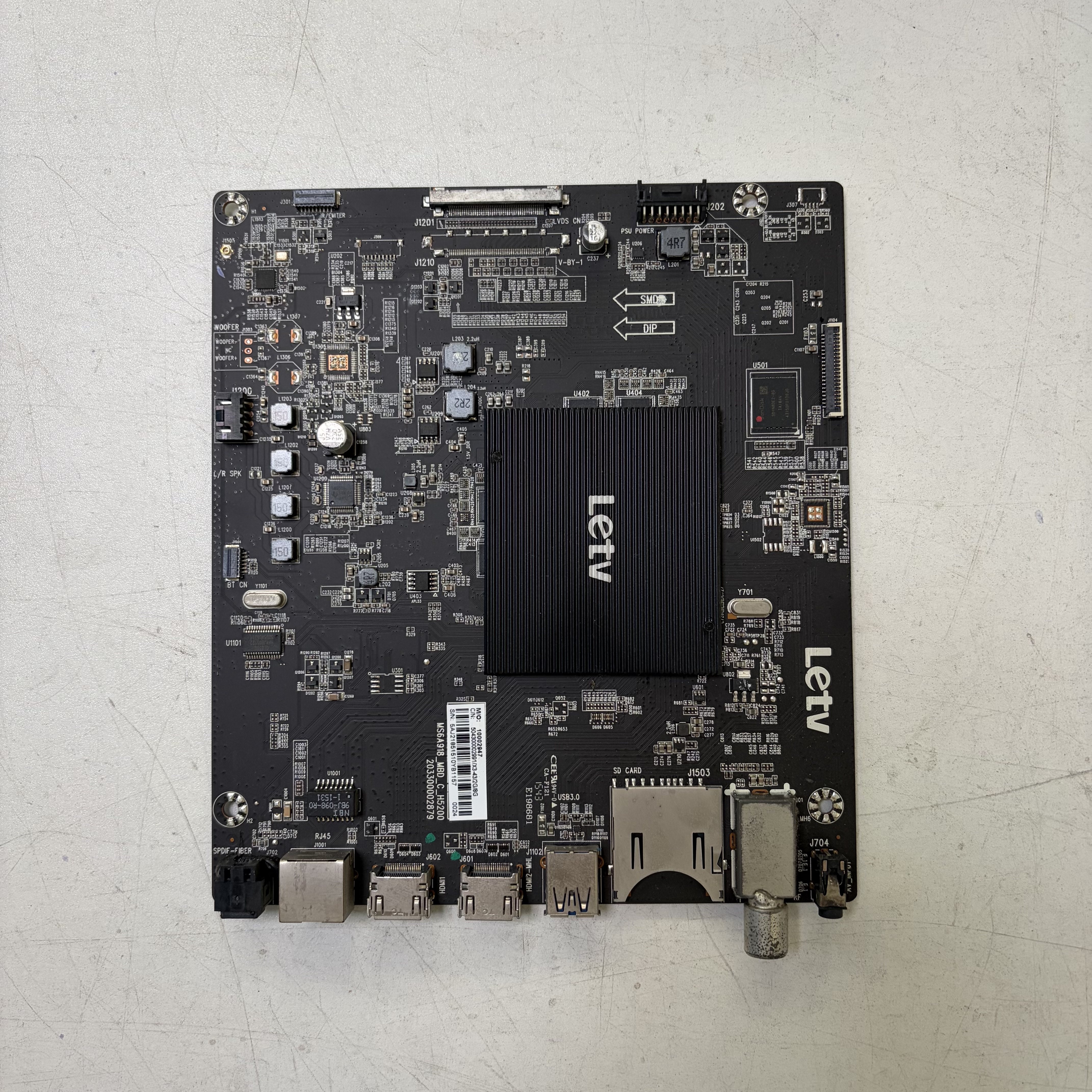 原装乐视 40寸主板MS6A918-MBD-C-H5200 203300002879屏S400DHA-1