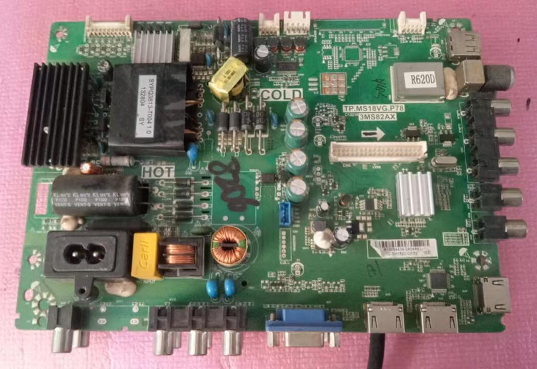 测好 原装乐华 led40c720j主板tp.ms18vg.p78配屏lvf400ssdx 实图