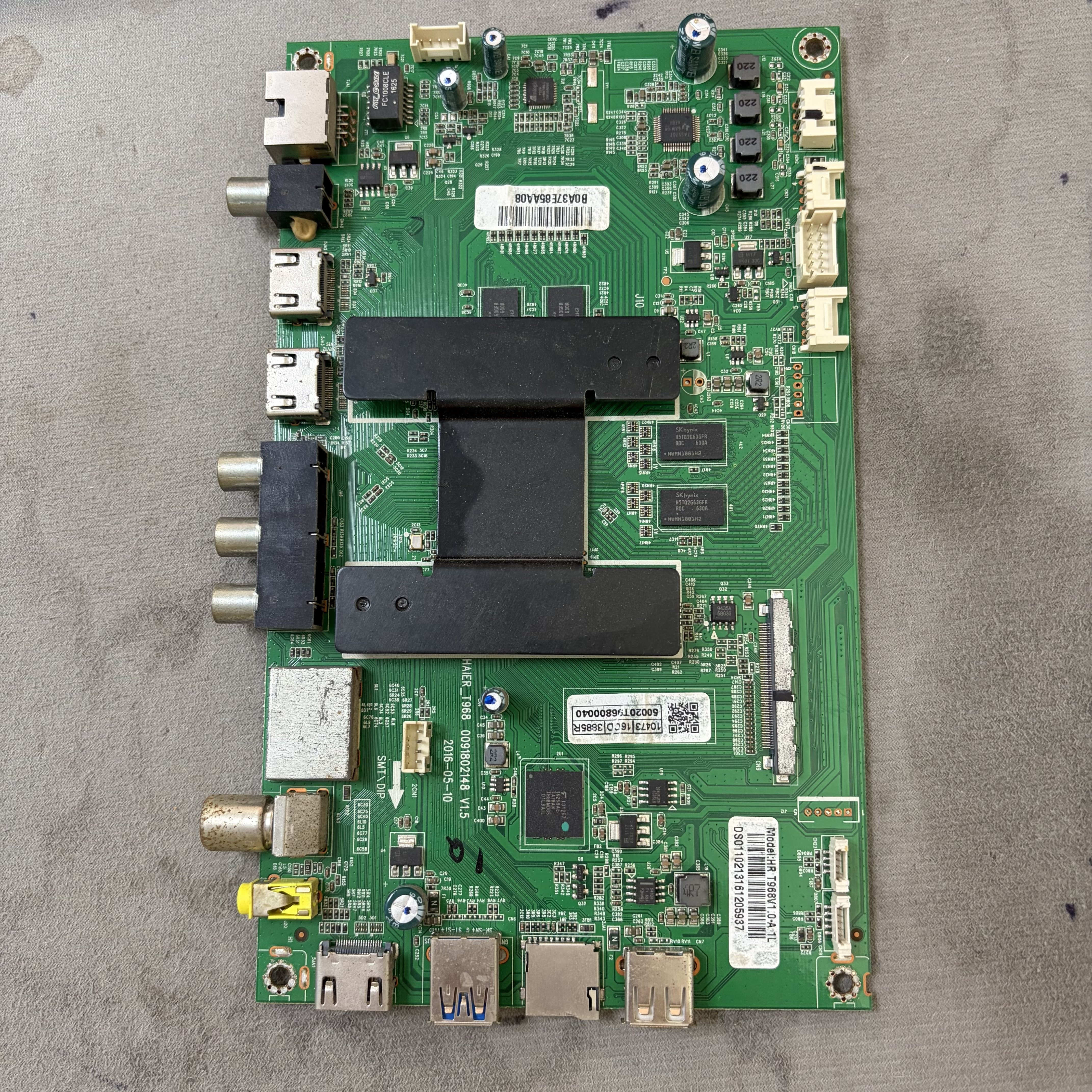 *海尔U55Q81 主板0091802148 V1.5屏T550QVR06.0 测试好
