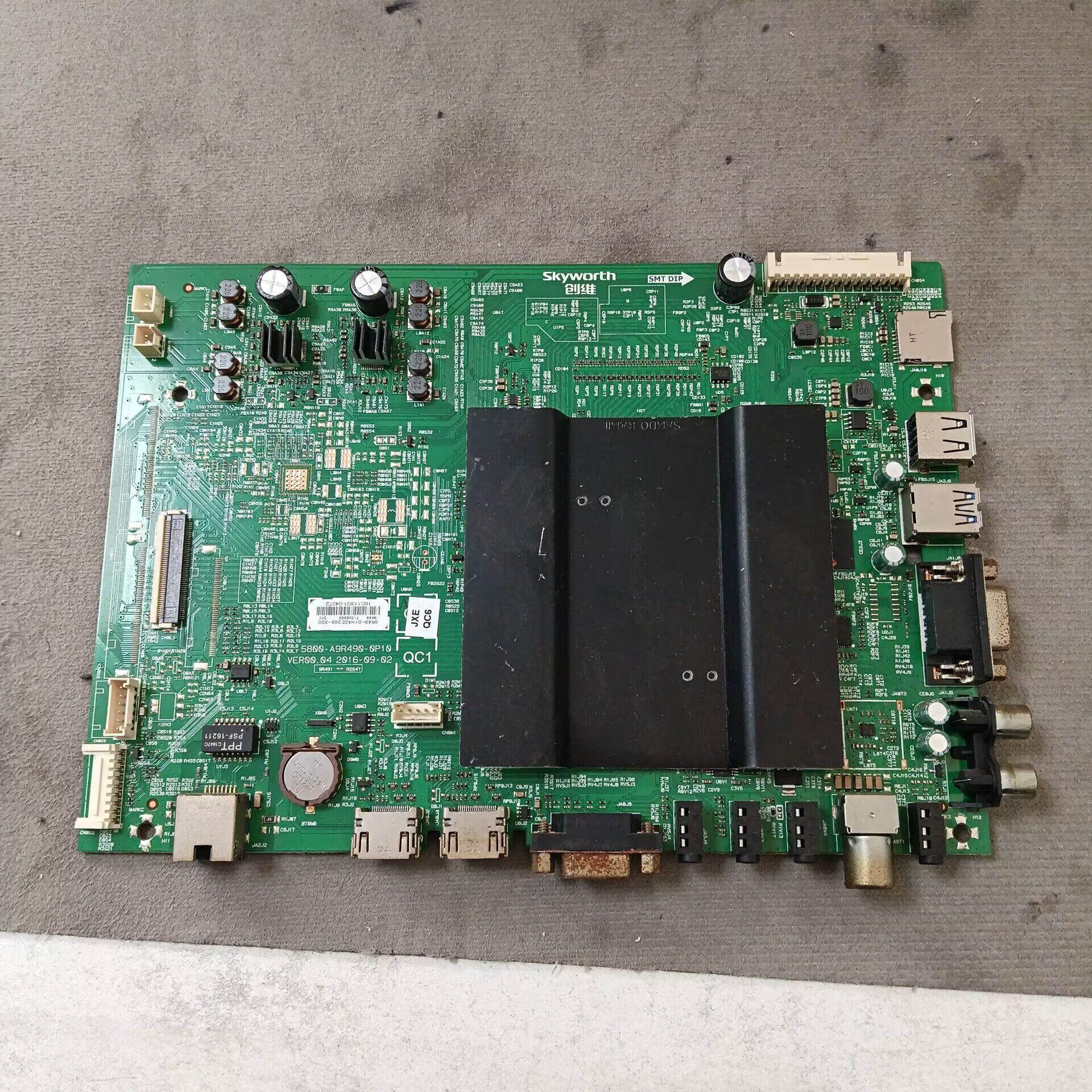 广告机创维42E368W电视主板5800-A9R490-0P10屏RDL420FY  QD0-404