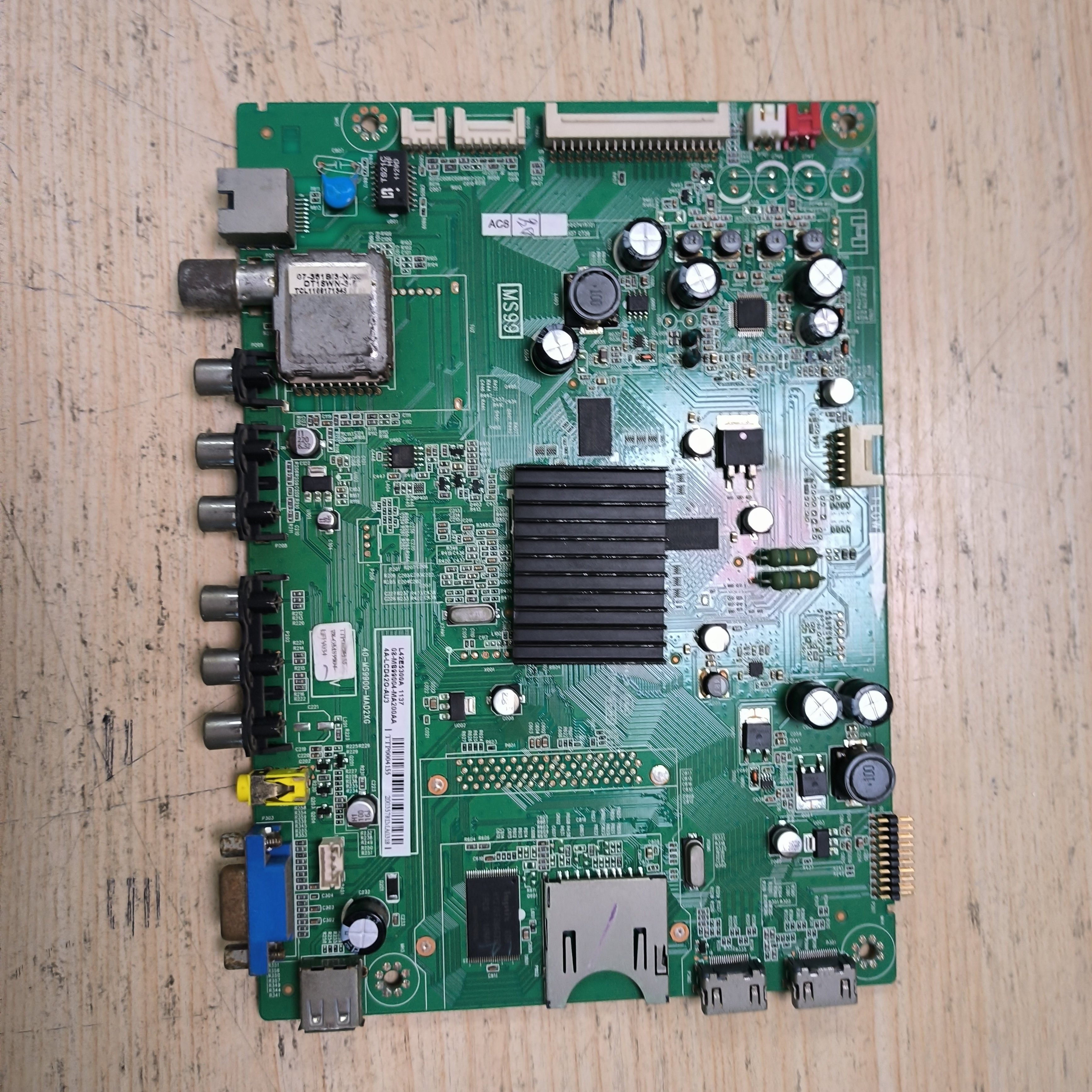 原装TCL L42E5300A主板 40-MS9900-MAD2XG屏 LVF420AUTM