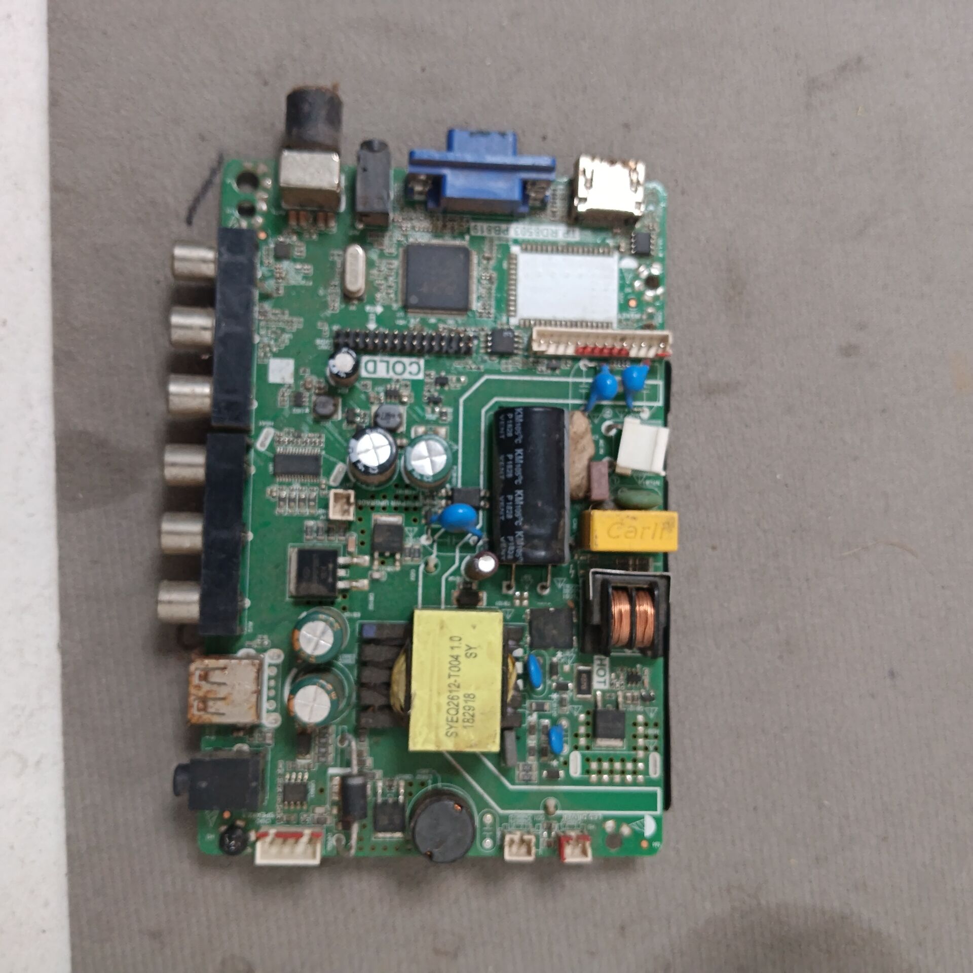 原装拆机32寸 主板TP.RD8503.PB819 34V-54V/480MA