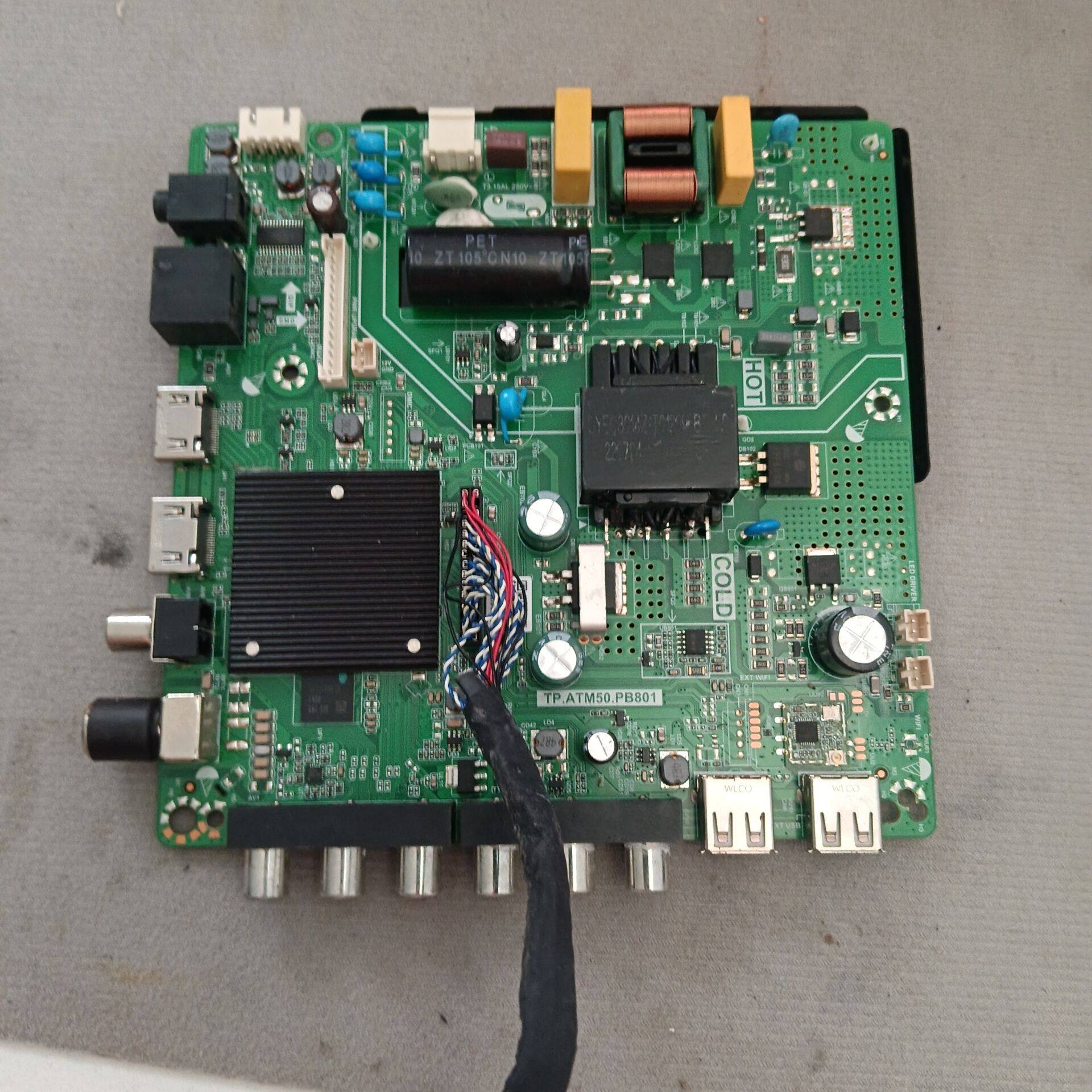 看清 原装拆机组装机主板TP.ATM50.PB801 35V-94V/600MA (45W)