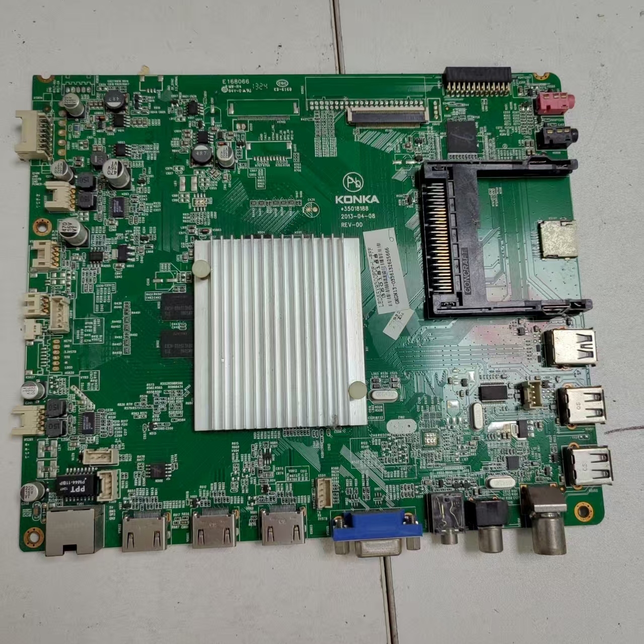 康佳LED55X8300 PDF主板35018188屏LC550EUN FF F1