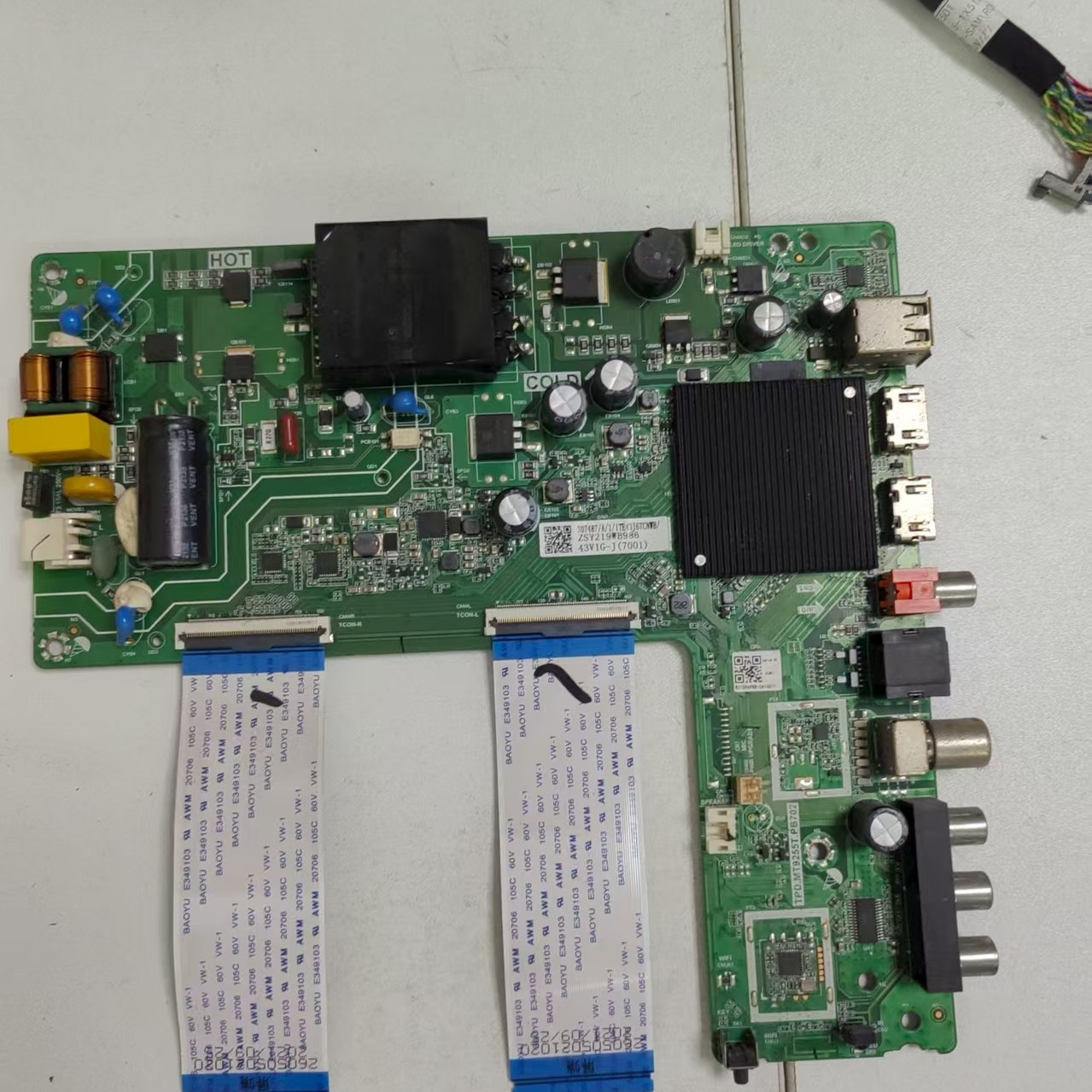 海信 43V1G-J主板TPD.MT9255T.PB702屏 HD425Y1F9-T0L1