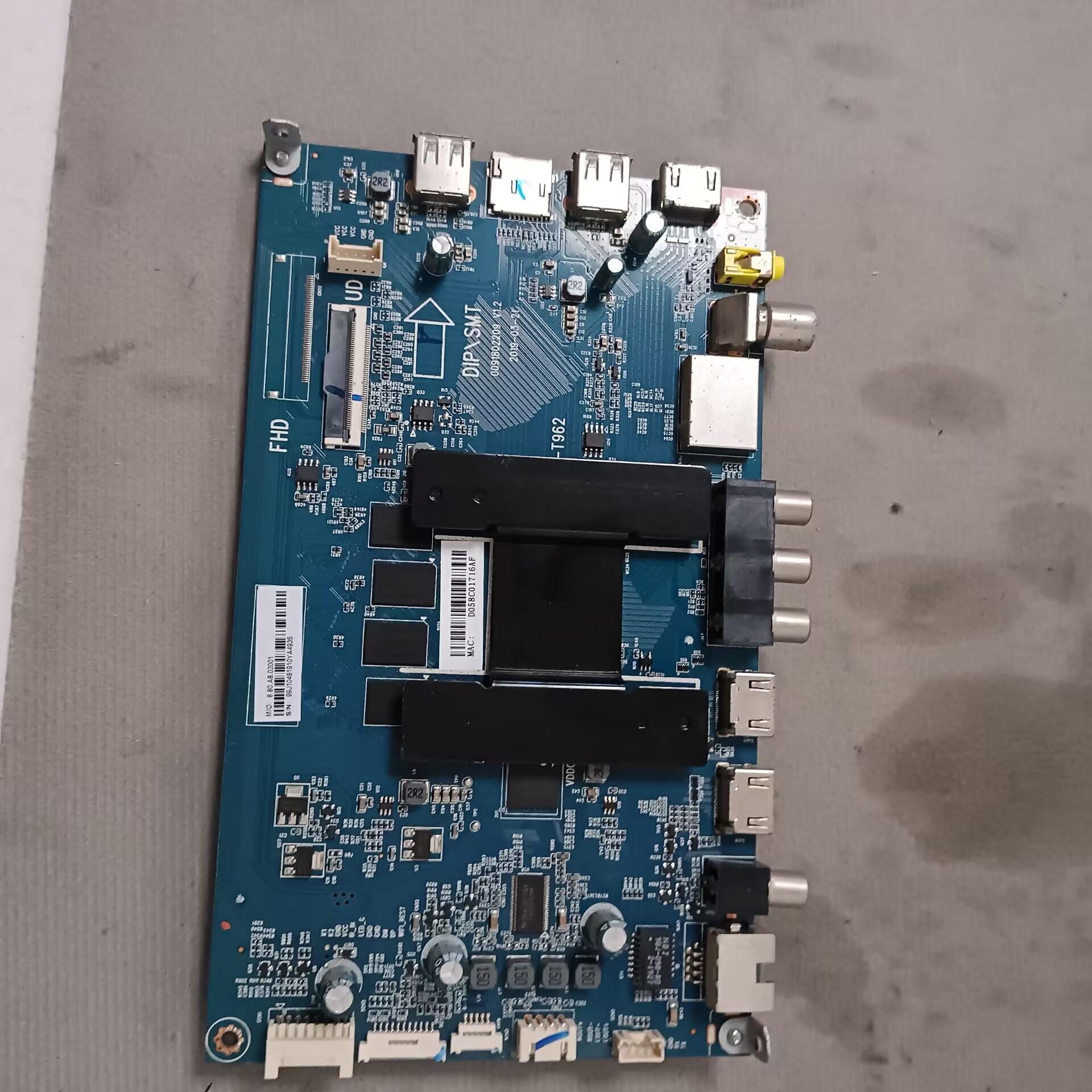 海尔LS55AL88R81A2 主0091802148 V1.5 屏BOEI550WQ1