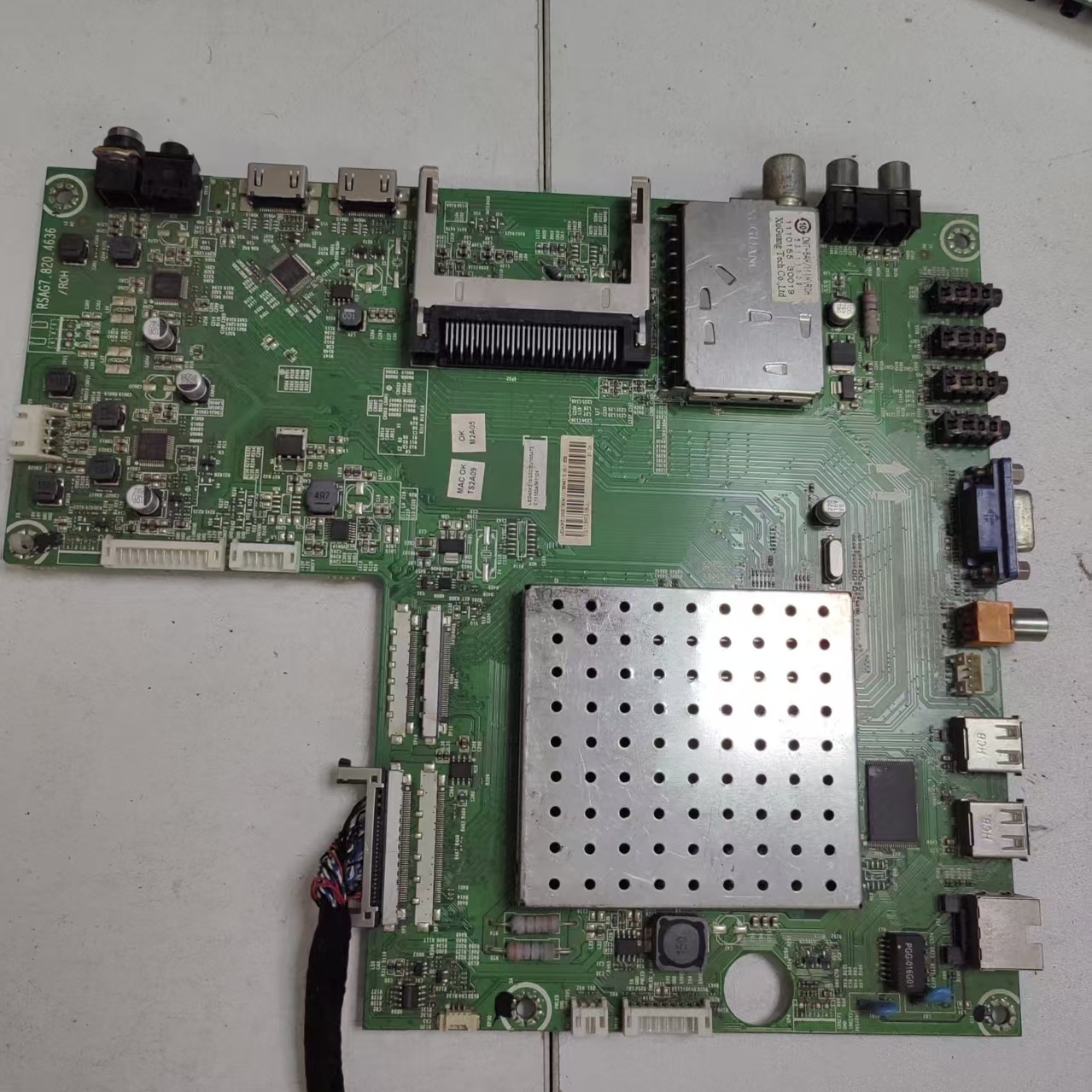 海信电视LED48K510G3D/43K510G3D主板RSAG7.820.4636