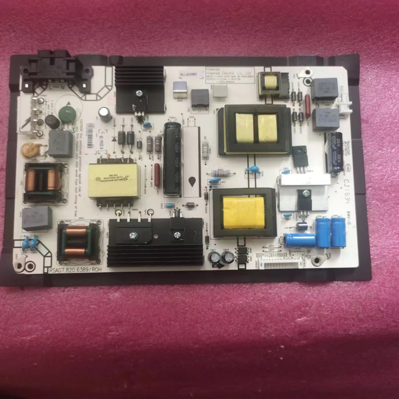 原装海信LED49EC270W液晶电视电源板RSAG7.820.6389/R0H背光2/4针