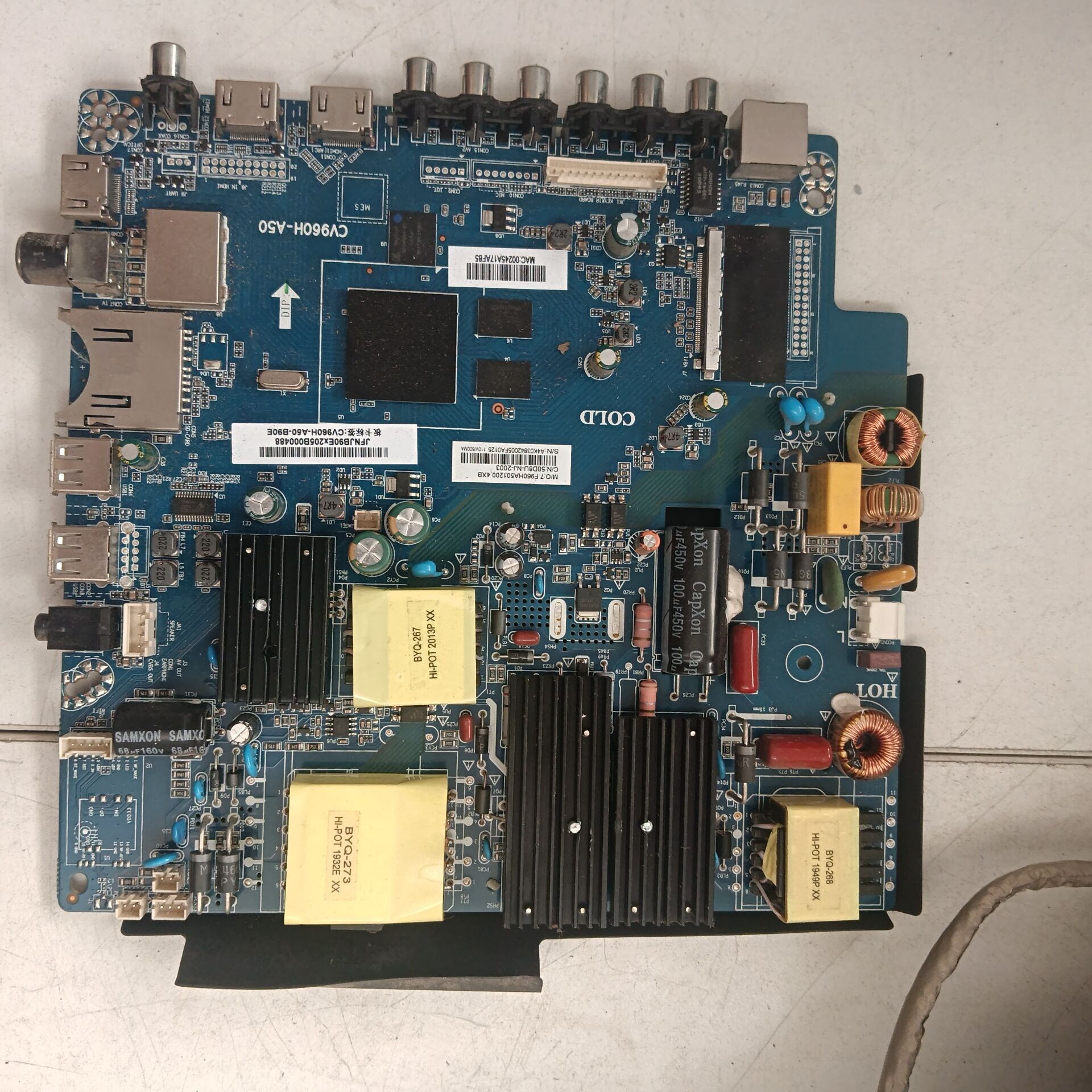 原装PPTV 50D8U主板CV960H-A50 屏CC500PV7D