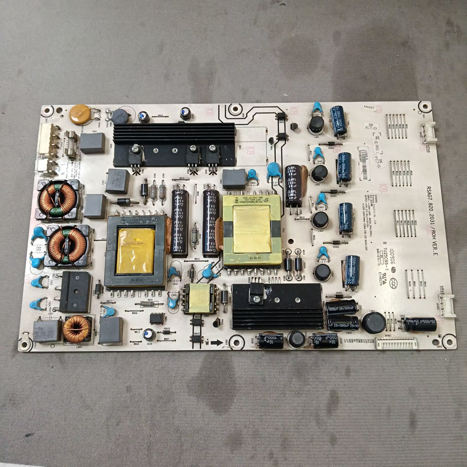 海信LED37T28KV电源板RSAG7.820.2031