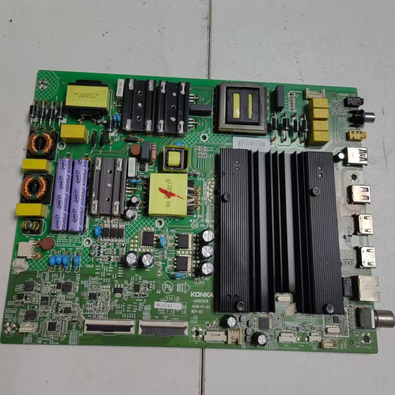 康佳LED55X8主板35023179屏72001746YT