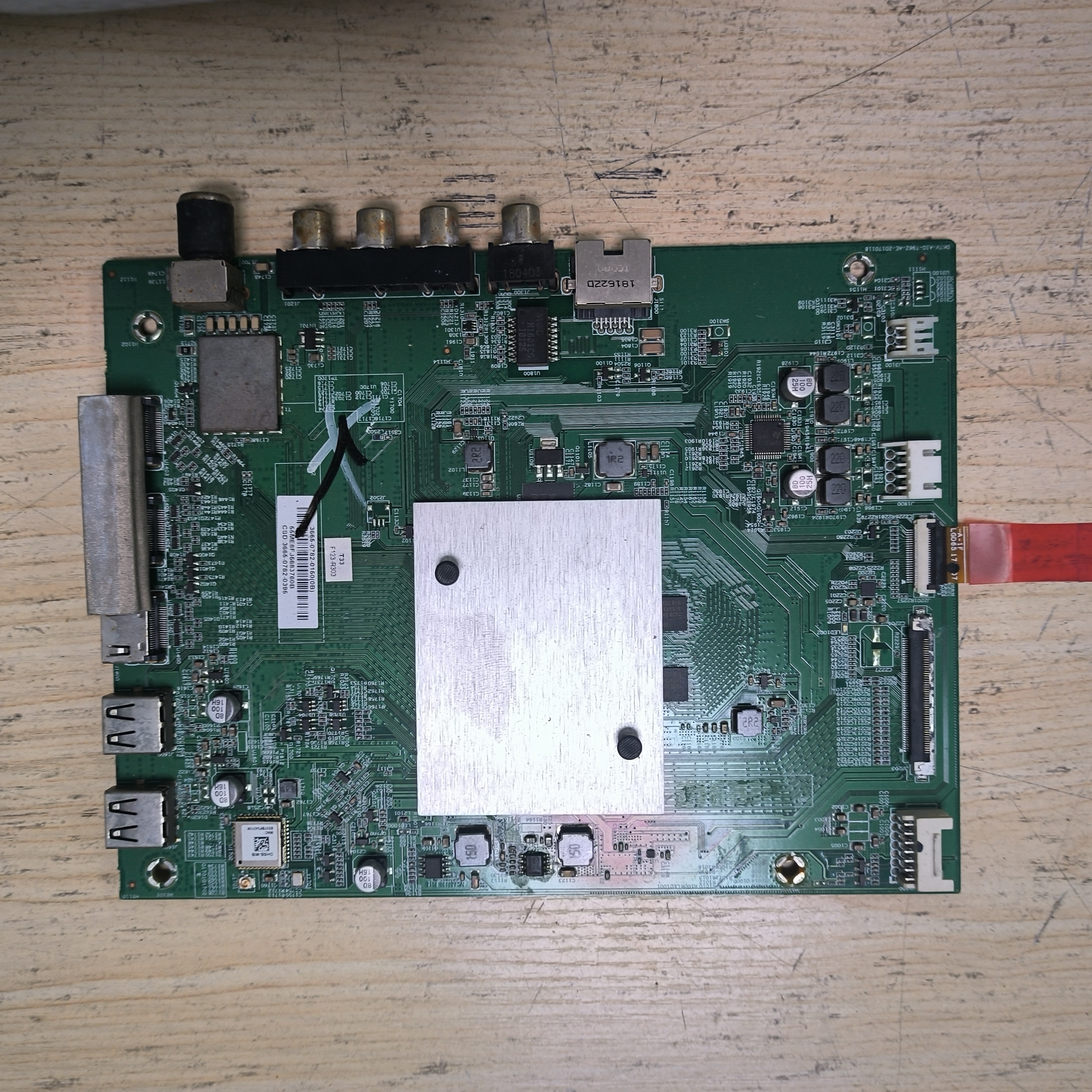 小米L65M5-AZ 主板 DKTV-AIO-T962-AE-20170118 配屏M165TV-SDC