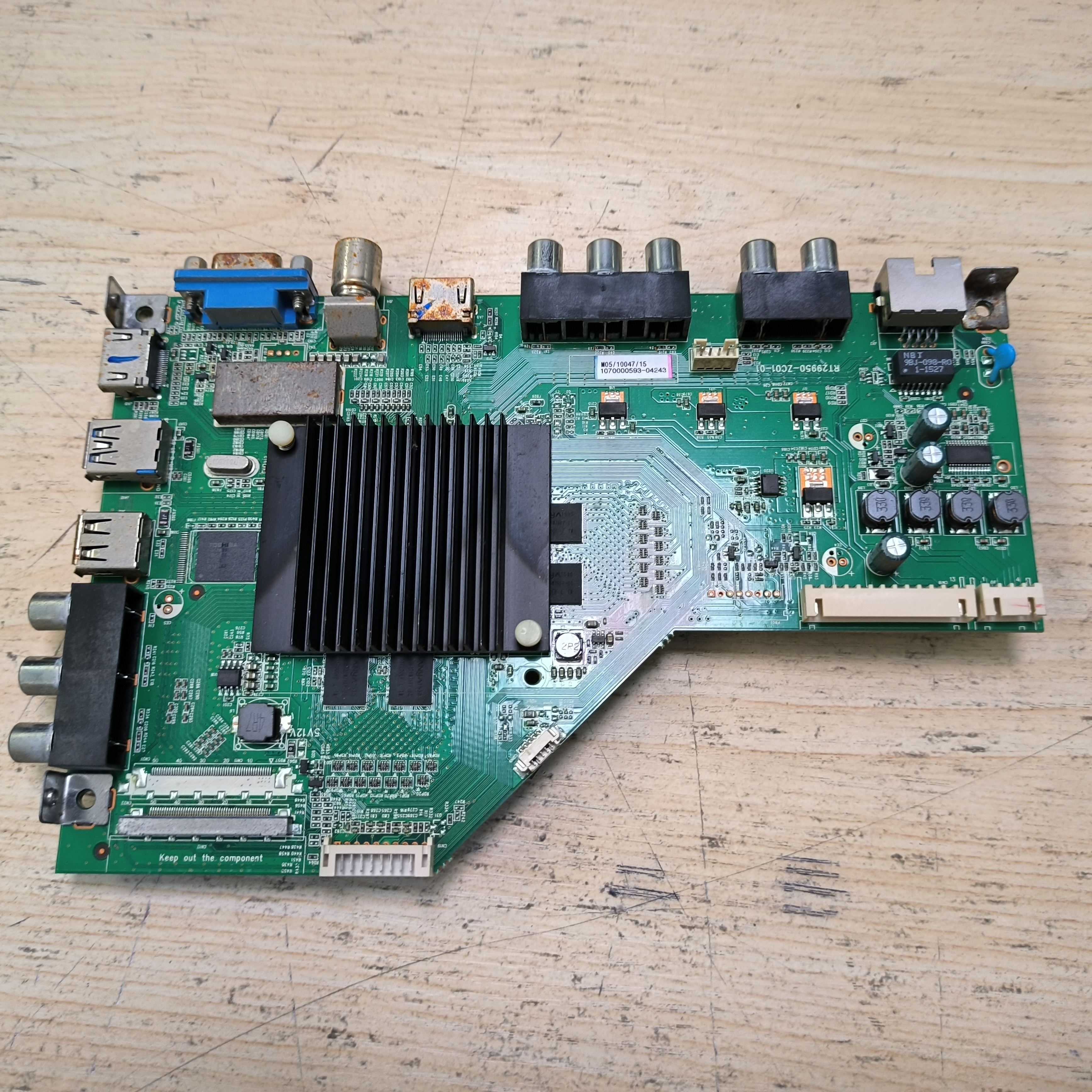 原装海尔LS55A51主板RT29950-ZC01-01屏HV550QUB-B11