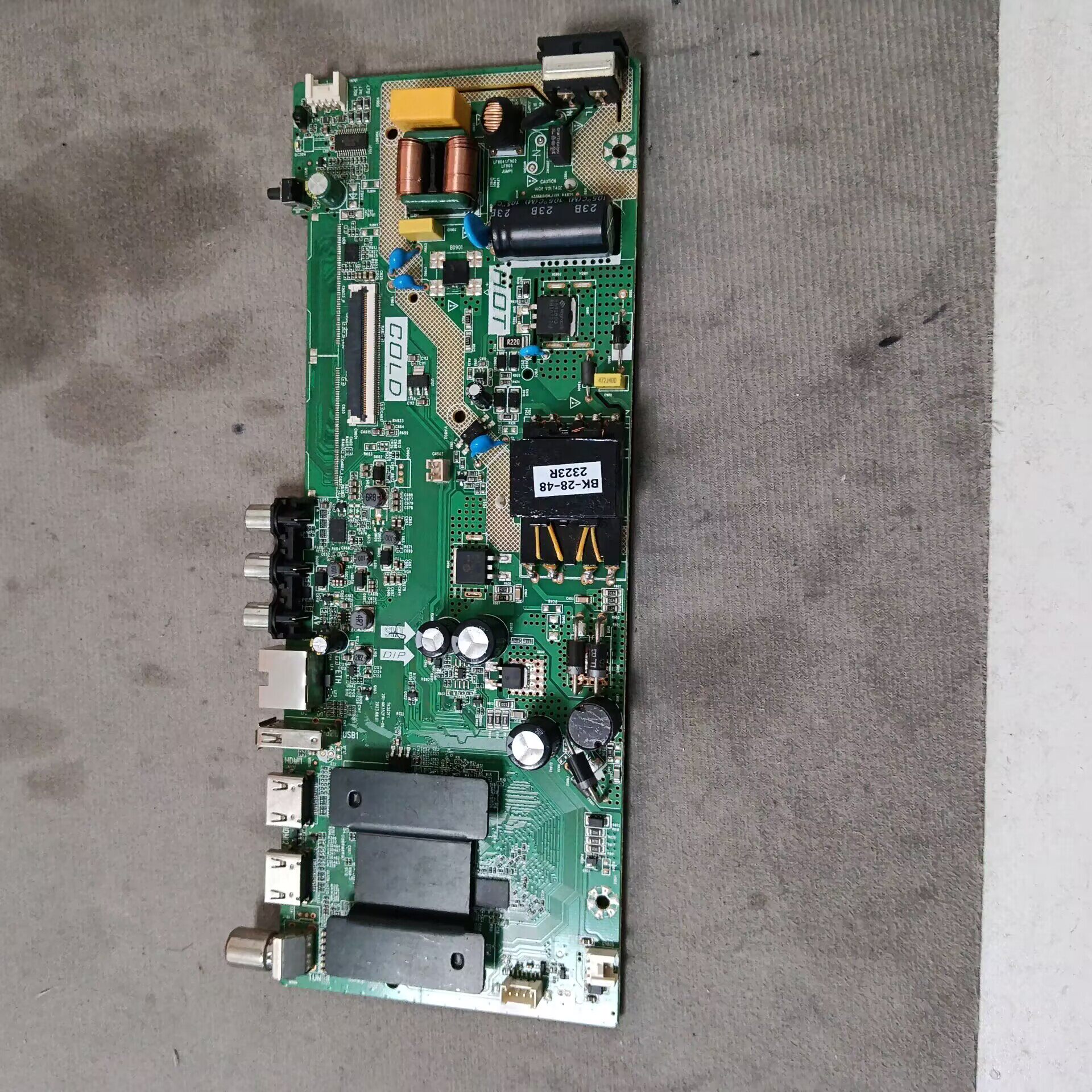 康佳KKTV K43主板TK352F1 201-MK352F1K-06配屏72004316YT