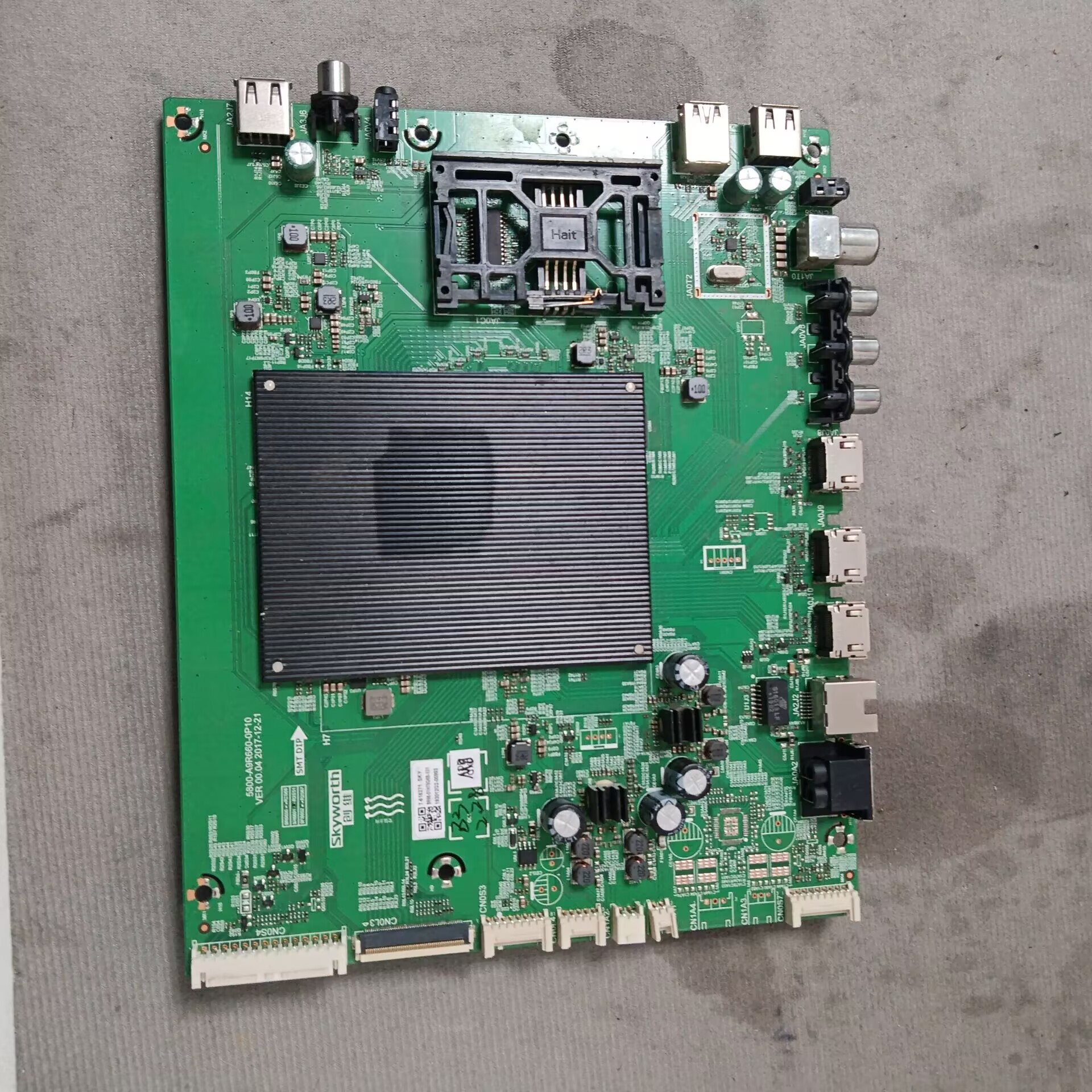 原装创维75G6B主板5800-A9R660-0P10屏RDL750WY  BD0-000