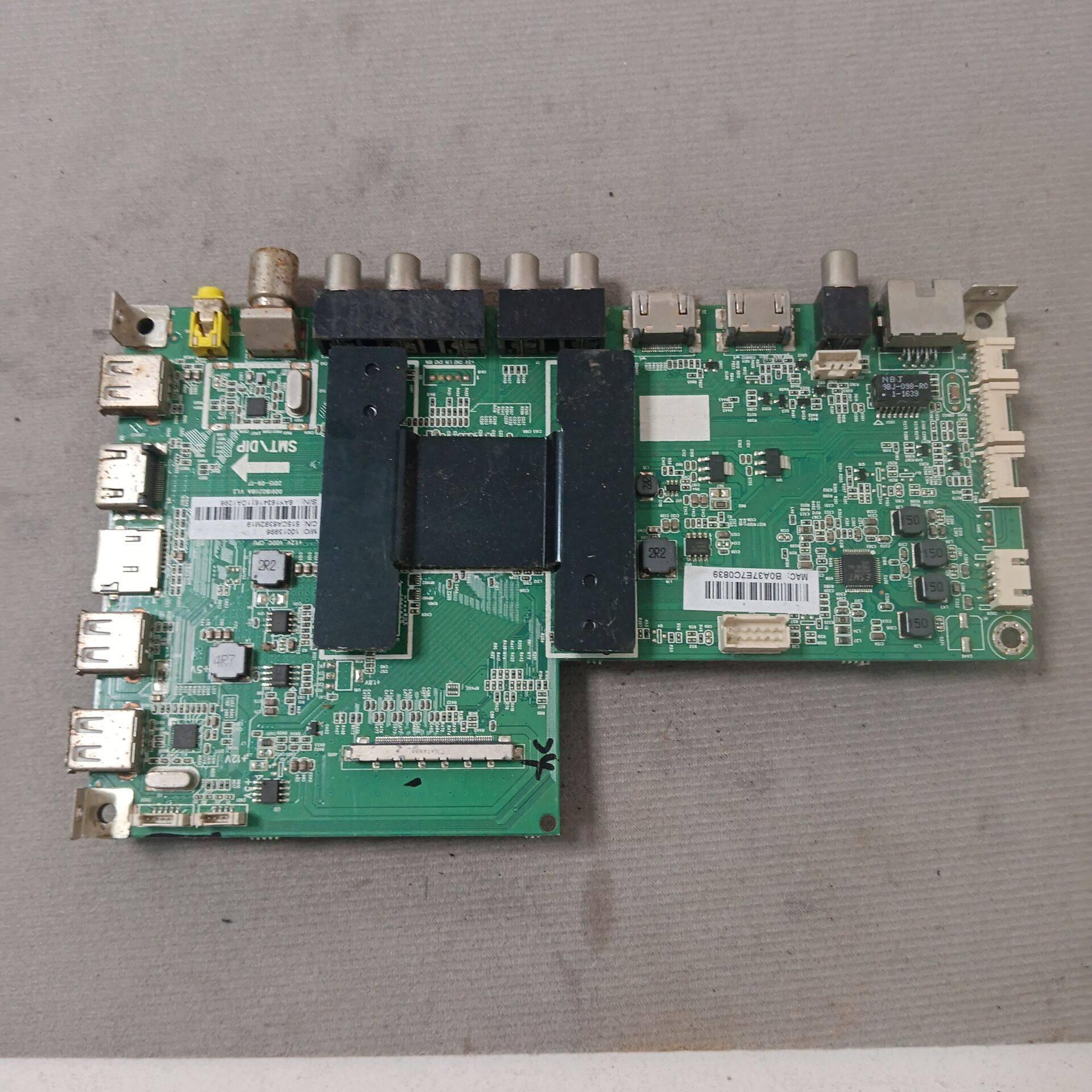 原装 海尔LS55M31液晶电视主板0091802118A V1.2 配屏LC546PU1L01