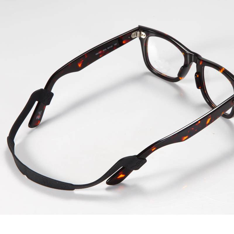 眼镜防滑绳户外运动腿配件硅胶绑带链固定绳