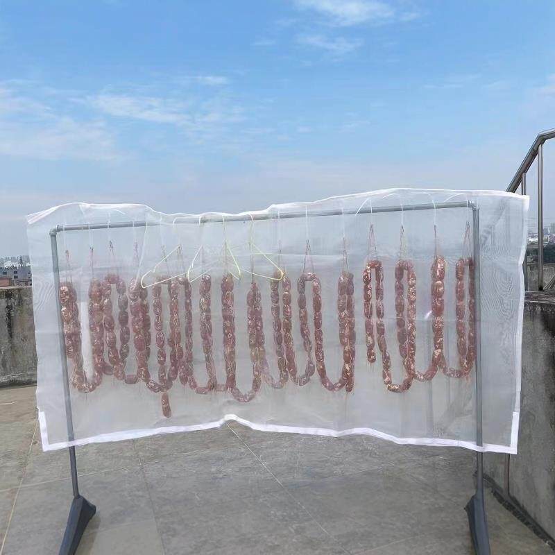 腊肉晾晒网尼龙网袋晒防蝇