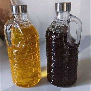 日本香油分装瓶瓶玻璃瓶麻油瓶密封瓶空瓶食品级家用装芝麻油茶油