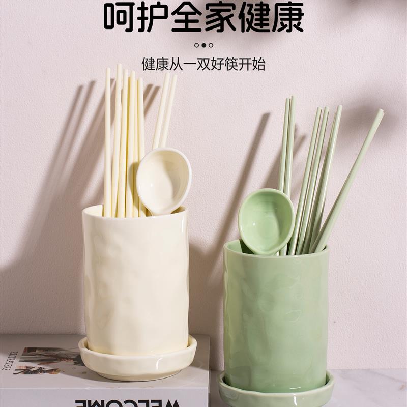 2025新款陶瓷筷子家用高档