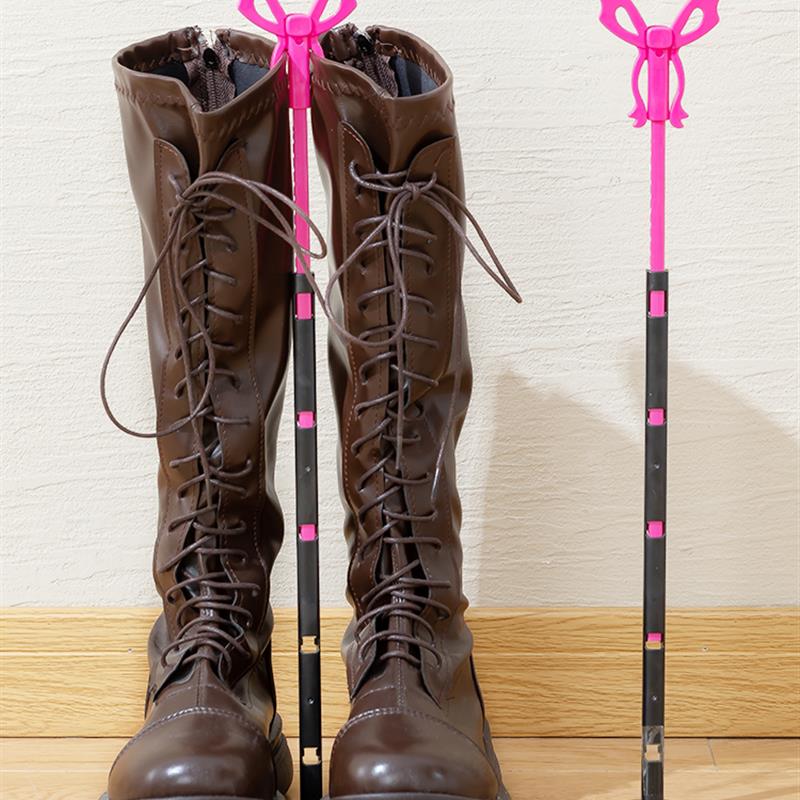 靴撑长筒靴日本防皱鞋撑防