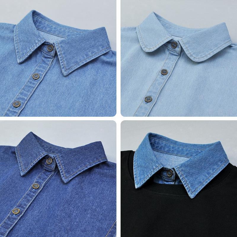 假领子高档百搭女新款配毛