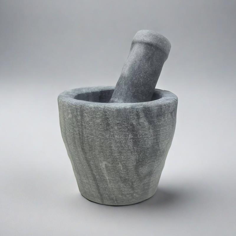 石臼捣蒜器青石石材手动蒜