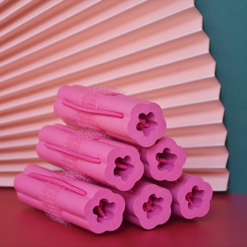 海绵卷发神器日本睡眠睡觉定型大波浪免烫筒发尾不伤懒人