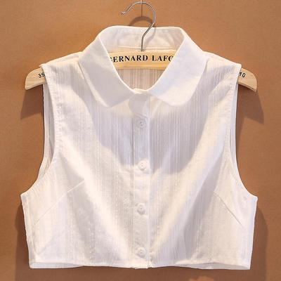 衬衫假领子女秋冬春百搭纯