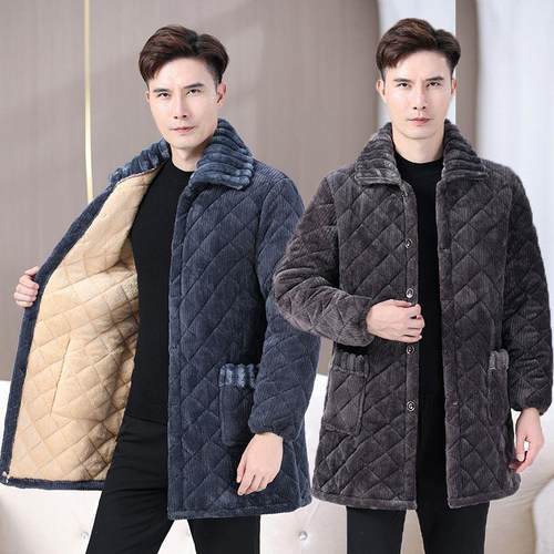 男士新款罩衣外穿冬天加绒